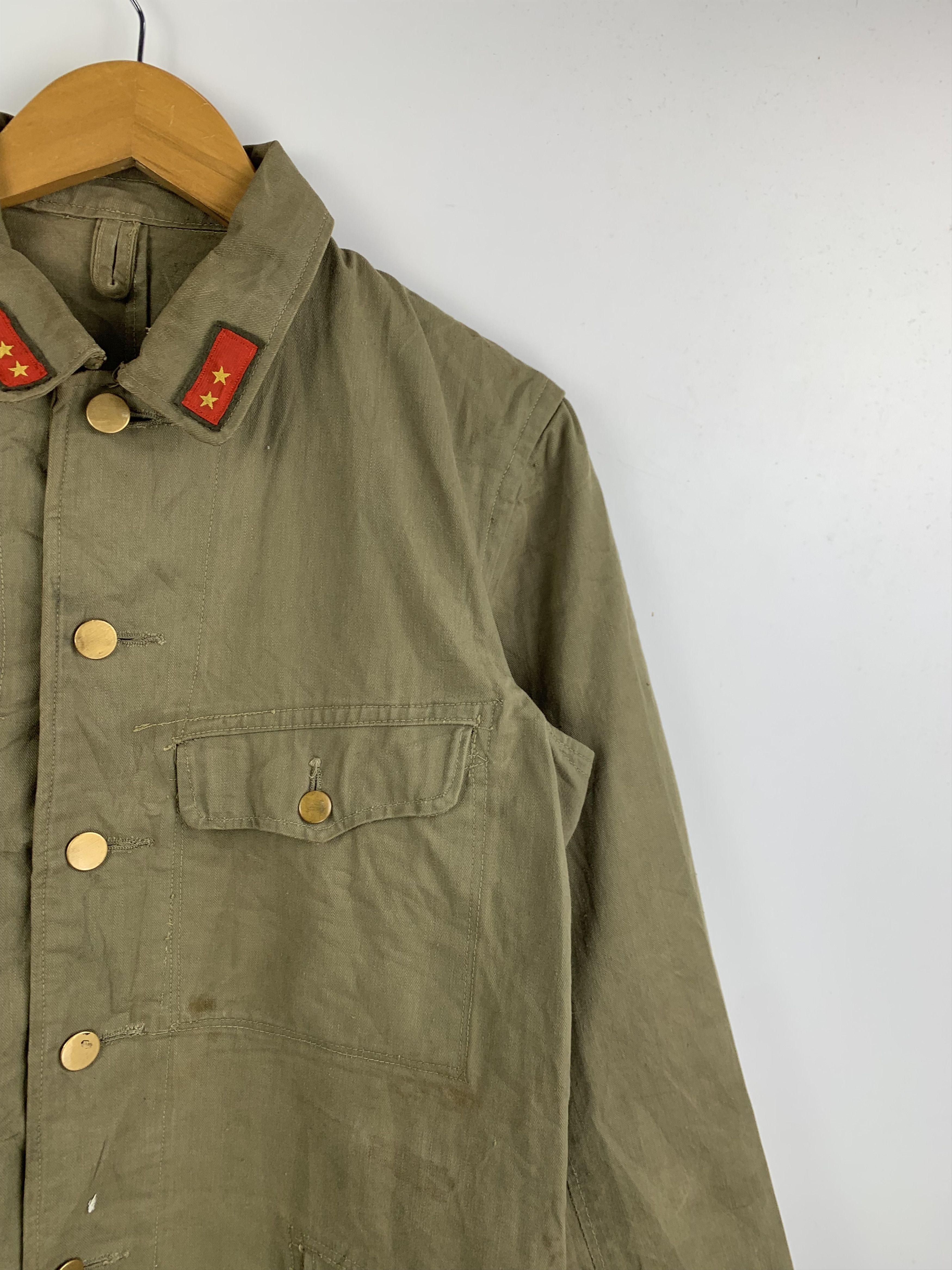 Japanese Brand Vintage Japanese ARMY Button Up Military Coats Size US M / EU 48-50 / 2 - 4 Thumbnail