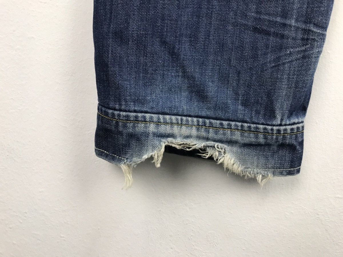 Deluxeware Deluxe Denim Company Laundry Distressed Jeans Bikers Style Size US 32 / EU 48 - 19 Thumbnail