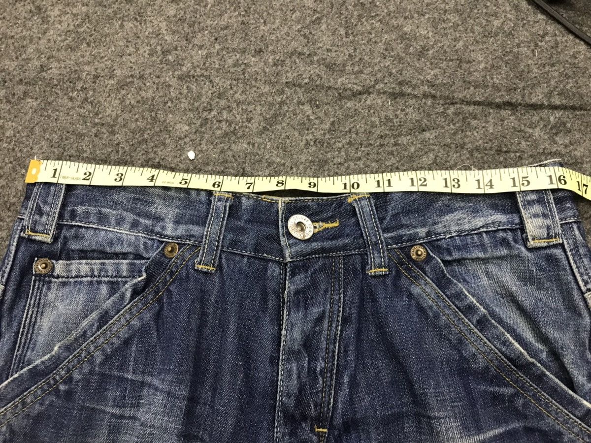 Deluxeware Deluxe Denim Company Laundry Distressed Jeans Bikers Style Size US 32 / EU 48 - 9 Thumbnail