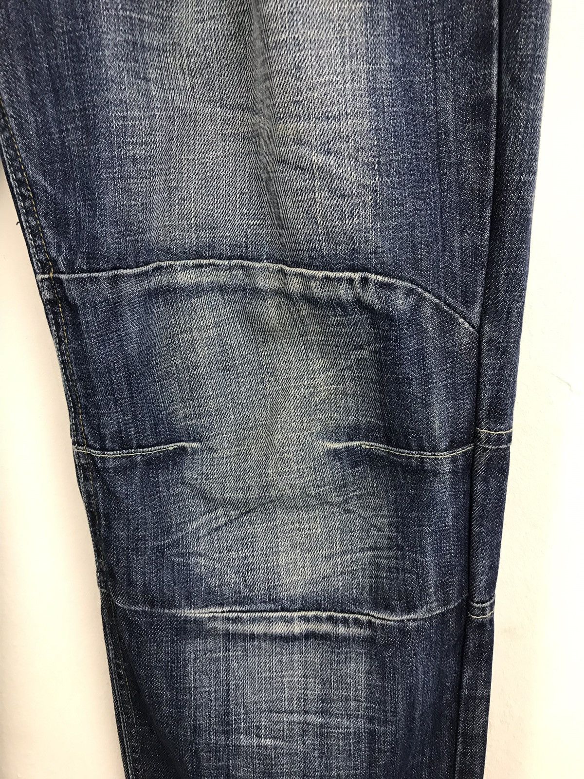 Deluxeware Deluxe Denim Company Laundry Distressed Jeans Bikers Style Size US 32 / EU 48 - 17 Thumbnail