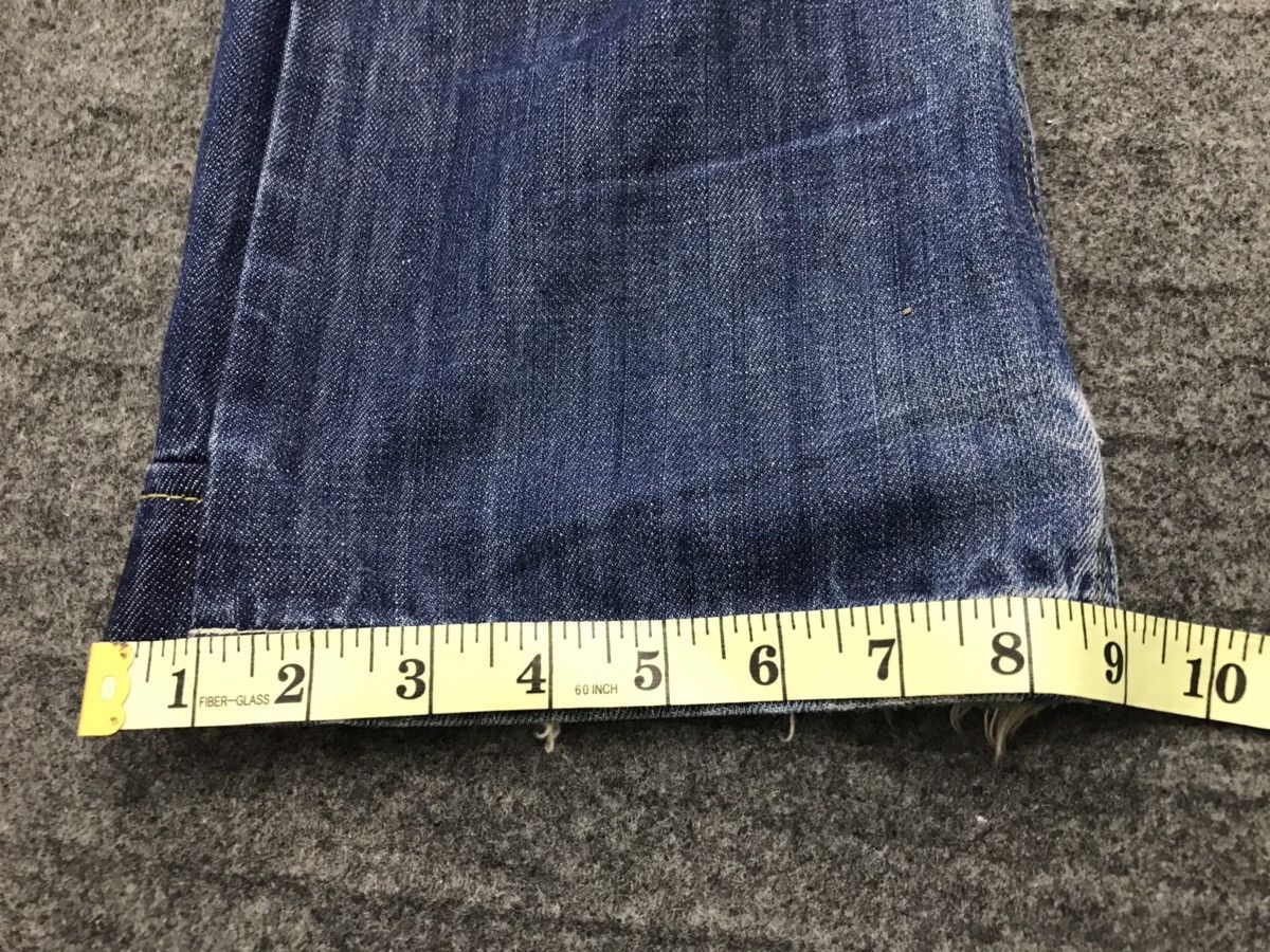 Deluxeware Deluxe Denim Company Laundry Distressed Jeans Bikers Style Size US 32 / EU 48 - 12 Thumbnail