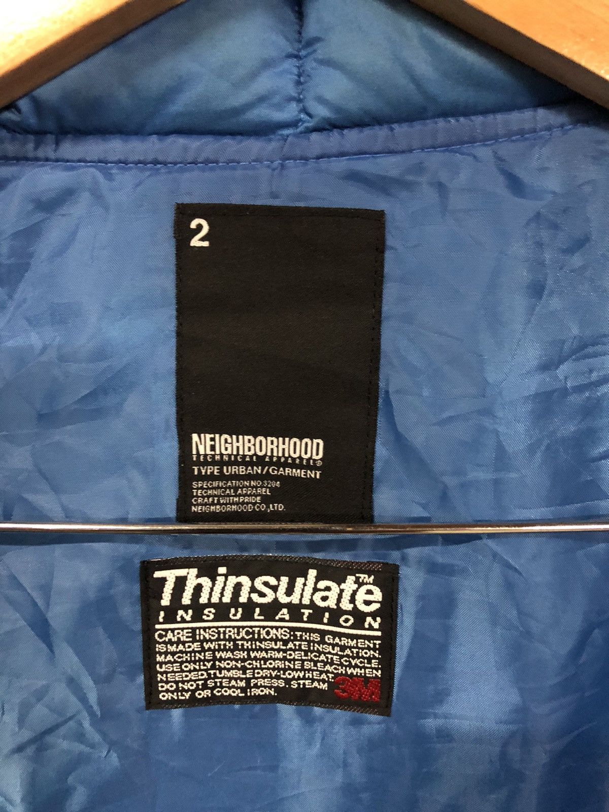 Neighborhood Neighborhood Blouson Jumper Men Blue Tracker Jacket Size US M / EU 48-50 / 2 - 9 Thumbnail