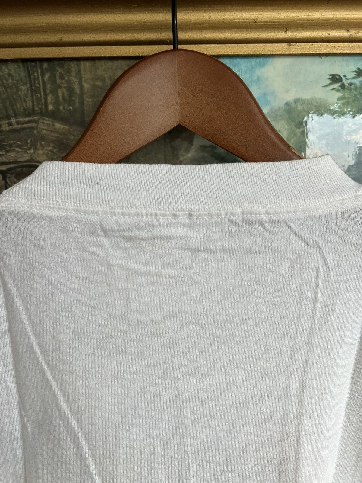 Vintage Vintage 1991 Ultimate Warrior WWF WWE White Tee (Stone Cold) Size US L / EU 52-54 / 3 - 18 Thumbnail