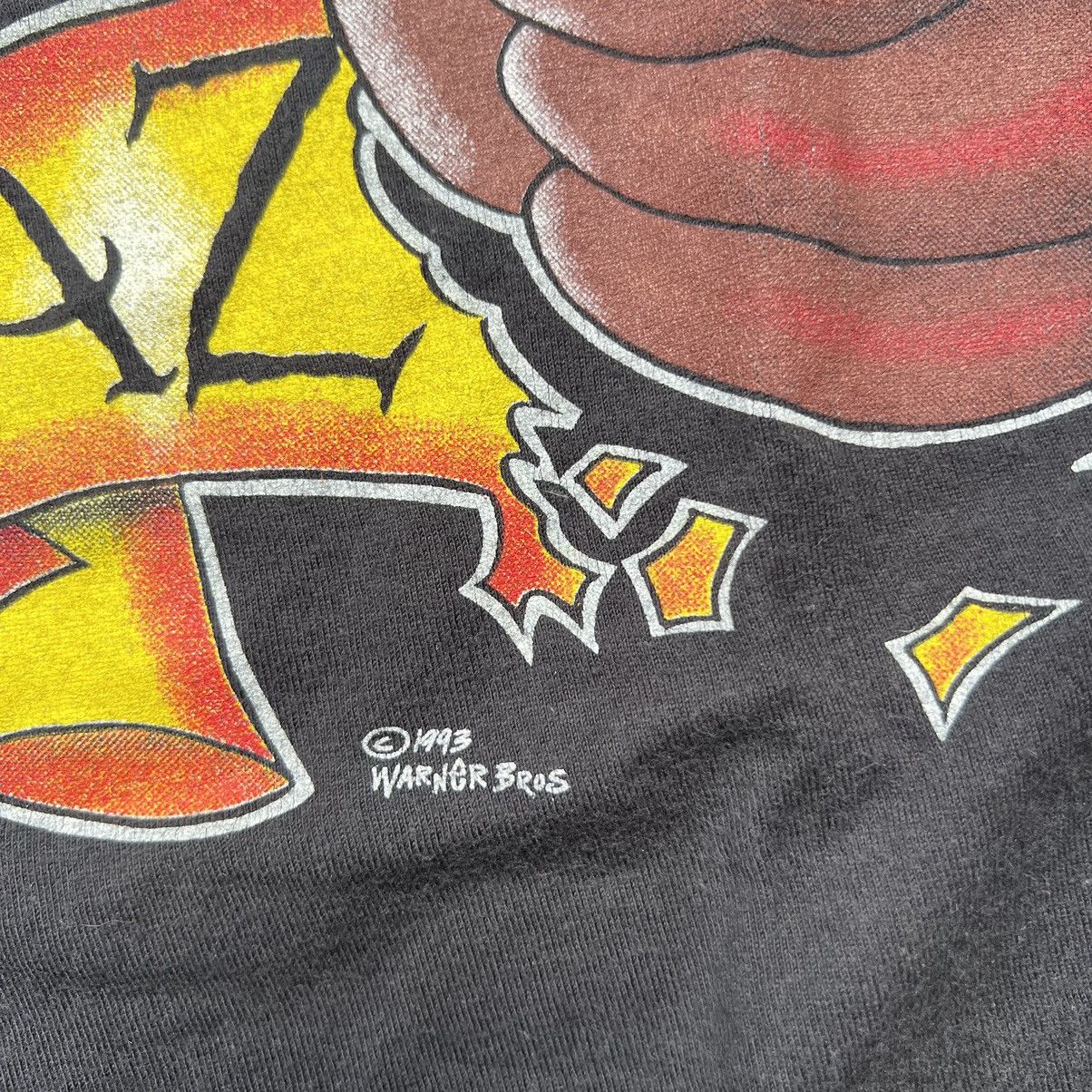 Cartoon Network Vintage t shirt tazmania Warner Bros 1993 Size US XL / EU 56 / 4 - 3 Thumbnail