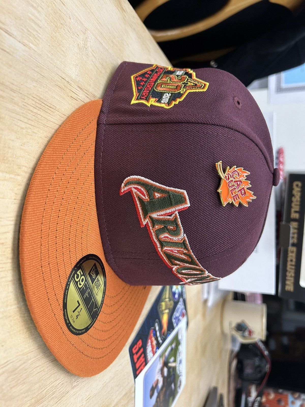 New Era Arizona Diamondbacks Capsule Fall 2.0 20th Anni Fitted 7 1/4 ...