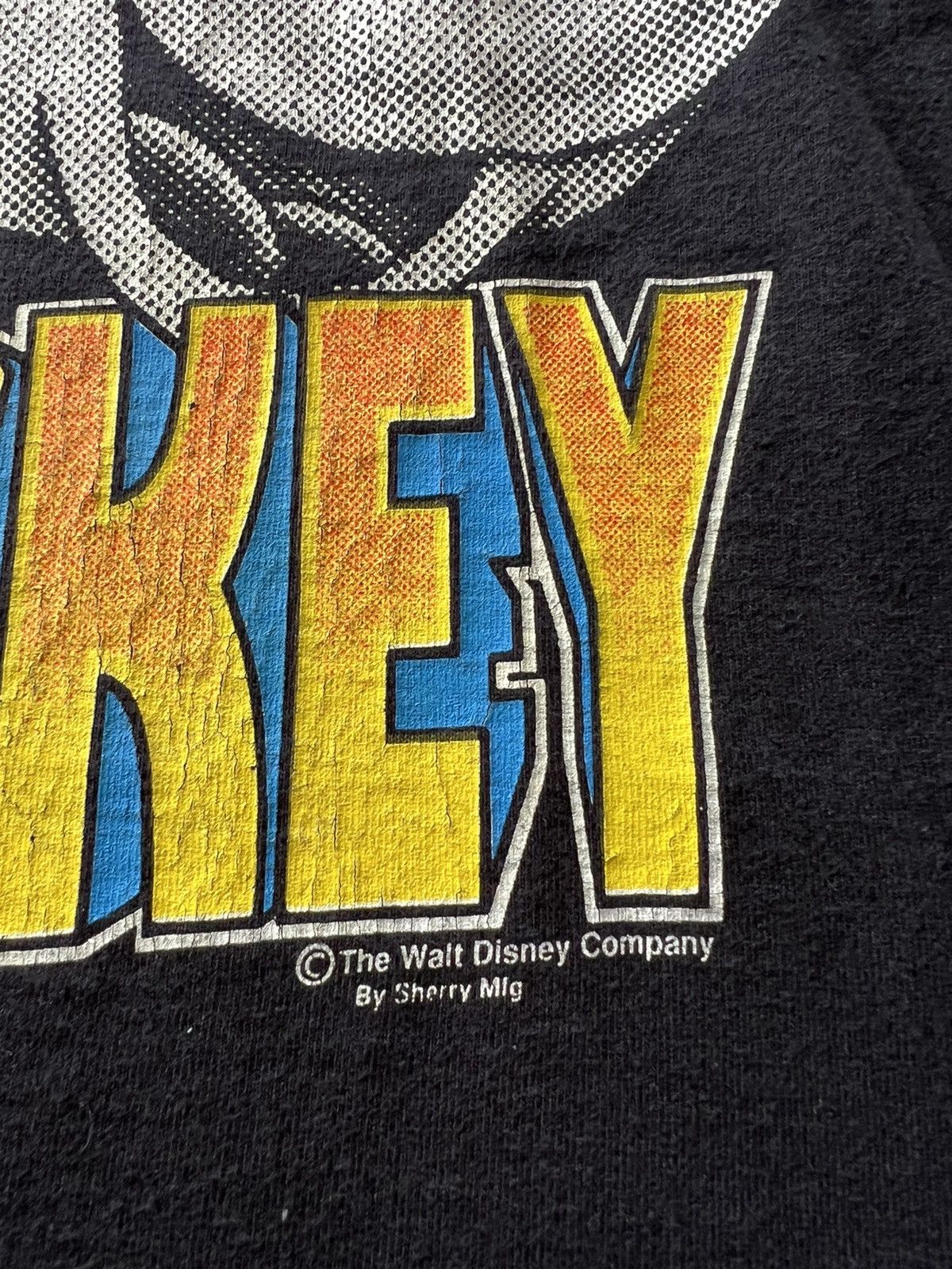 Cartoon Network Vintage 90s Disney Mickey Mouse Venice Tee (Beauty Beast) Size US M / EU 48-50 / 2 - 7 Thumbnail