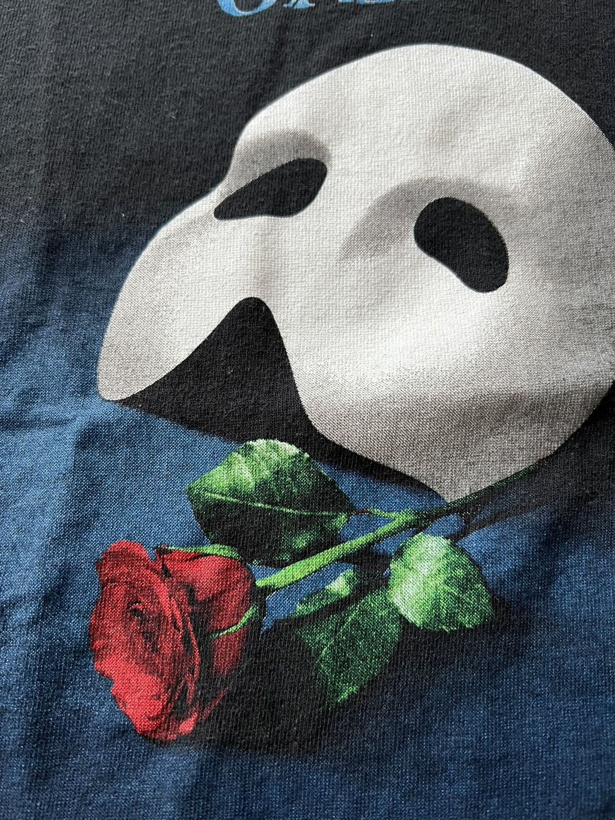Band Tees Vintage 2000s Phantom Of The Opera Black Tee (Kanye West) Size US S / EU 44-46 / 1 - 3 Thumbnail