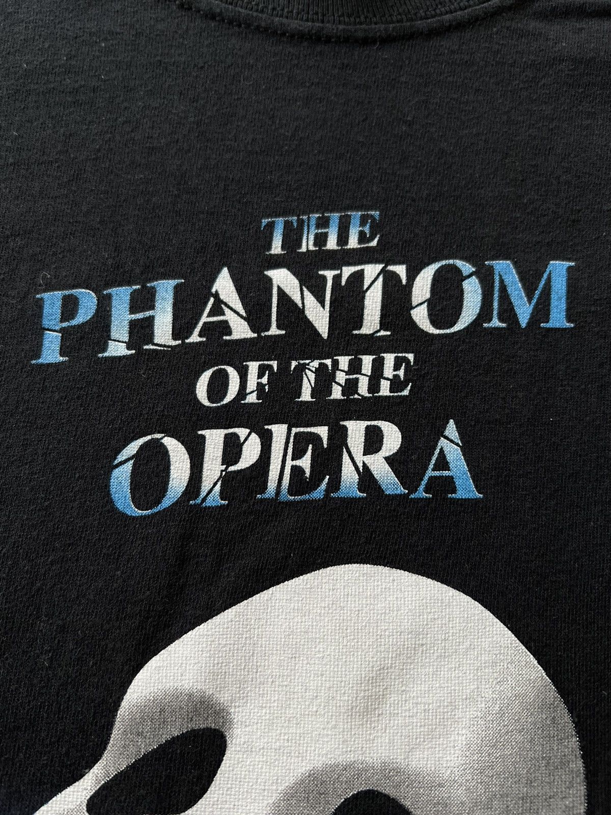 Band Tees Vintage 2000s Phantom Of The Opera Black Tee (Kanye West) Size US S / EU 44-46 / 1 - 4 Thumbnail