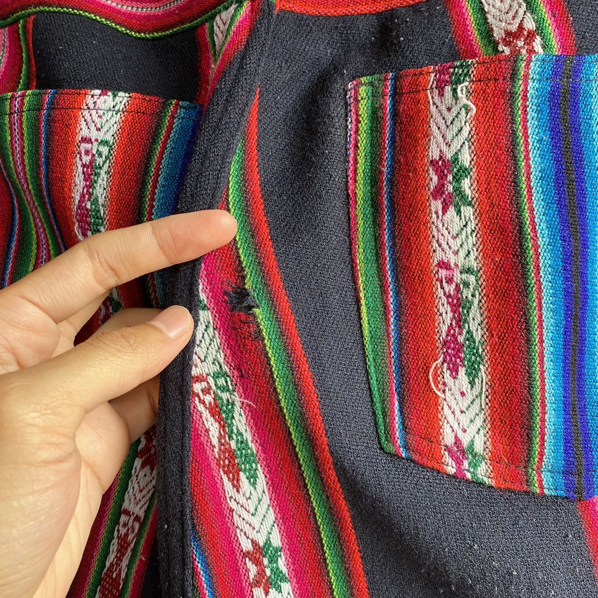 Comme des Garcons × Junya Watanabe Junya Watanabe Two Sided Navajo & Jeans Drop Crotch Pants Size US 29 - 8 Thumbnail