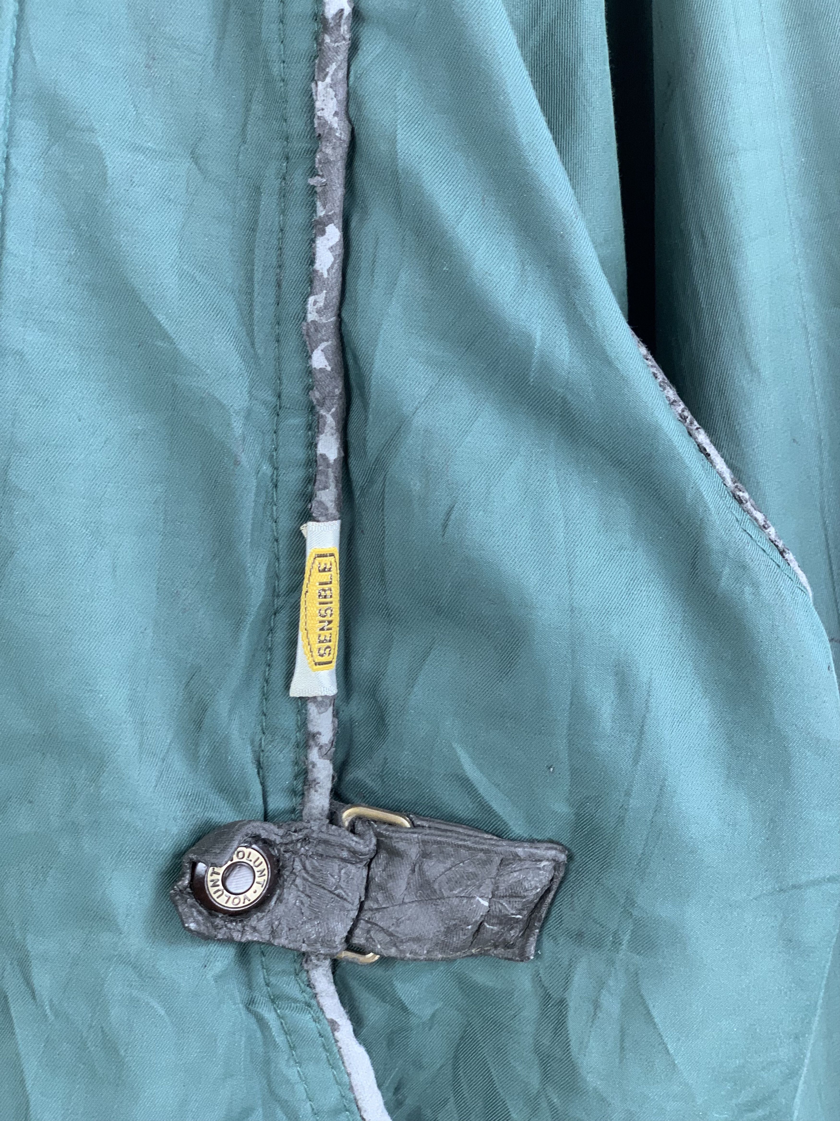 Japanese Brand Vintage VOLUNT Zip Up Green Bomber Jacket Size US L / EU 52-54 / 3 - 11 Thumbnail