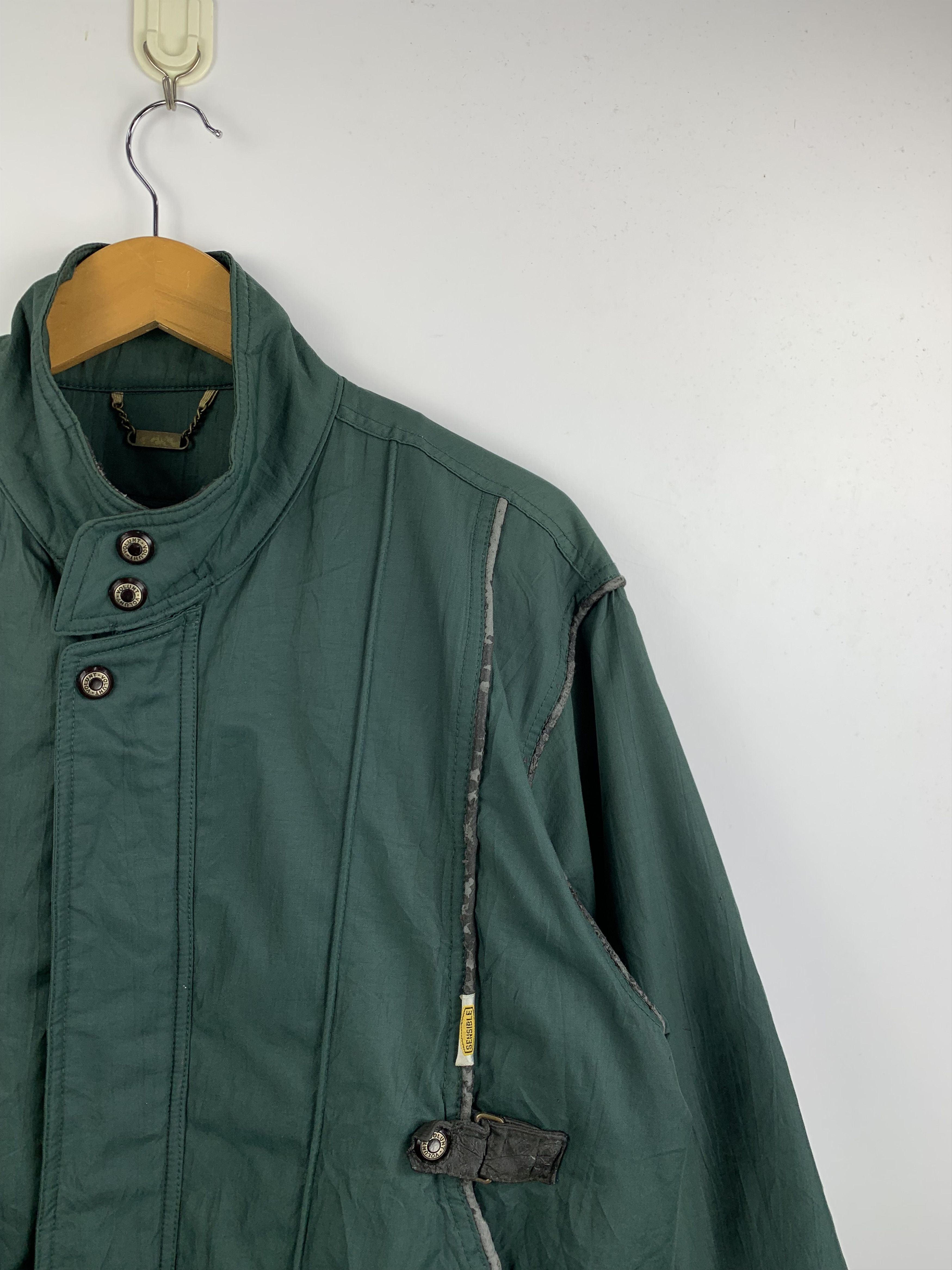 Japanese Brand Vintage VOLUNT Zip Up Green Bomber Jacket Size US L / EU 52-54 / 3 - 4 Thumbnail