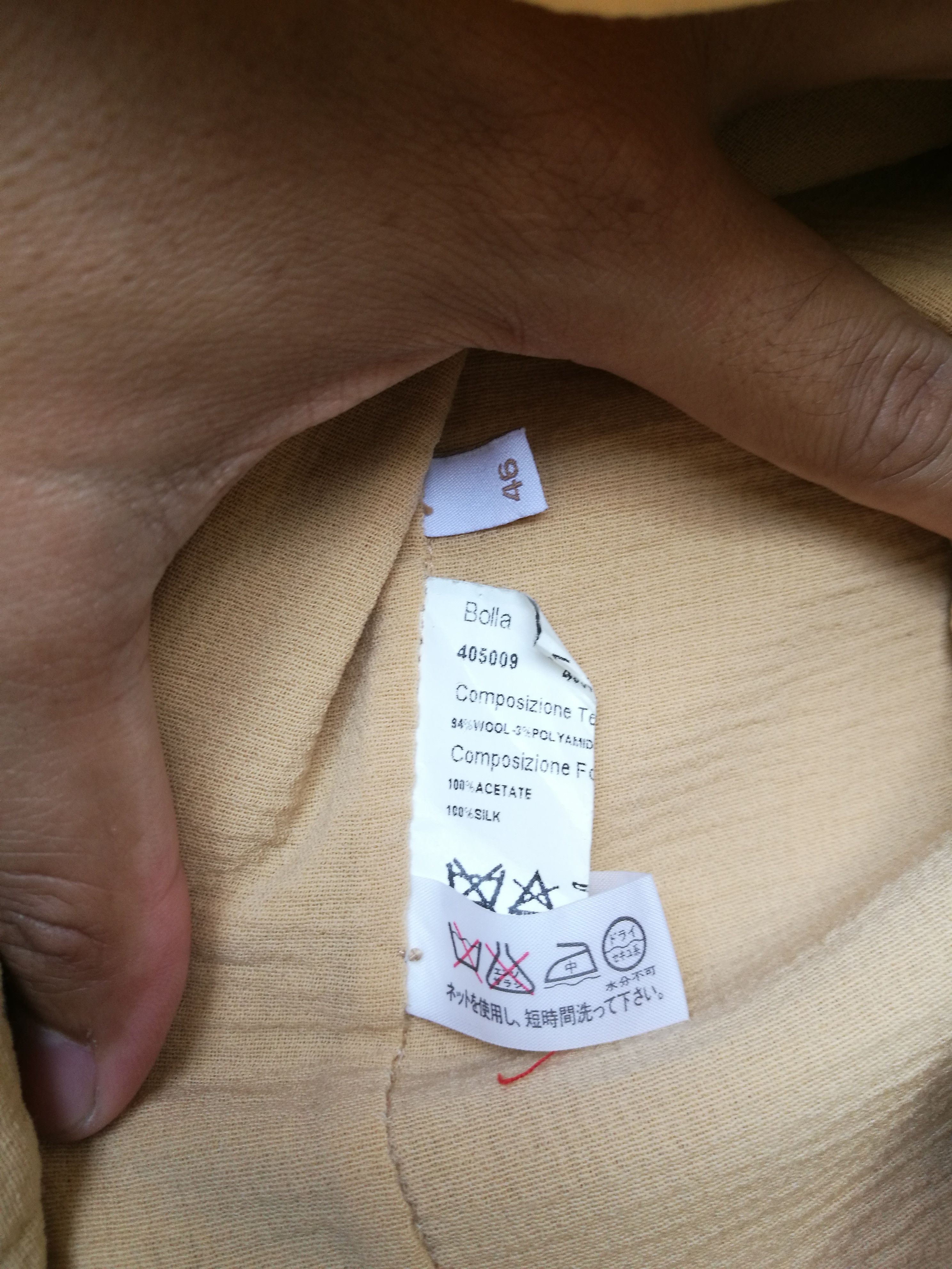Herno × Vintage Herno luxury silk custom dark brown Size US S / EU 44-46 / 1 - 7 Thumbnail