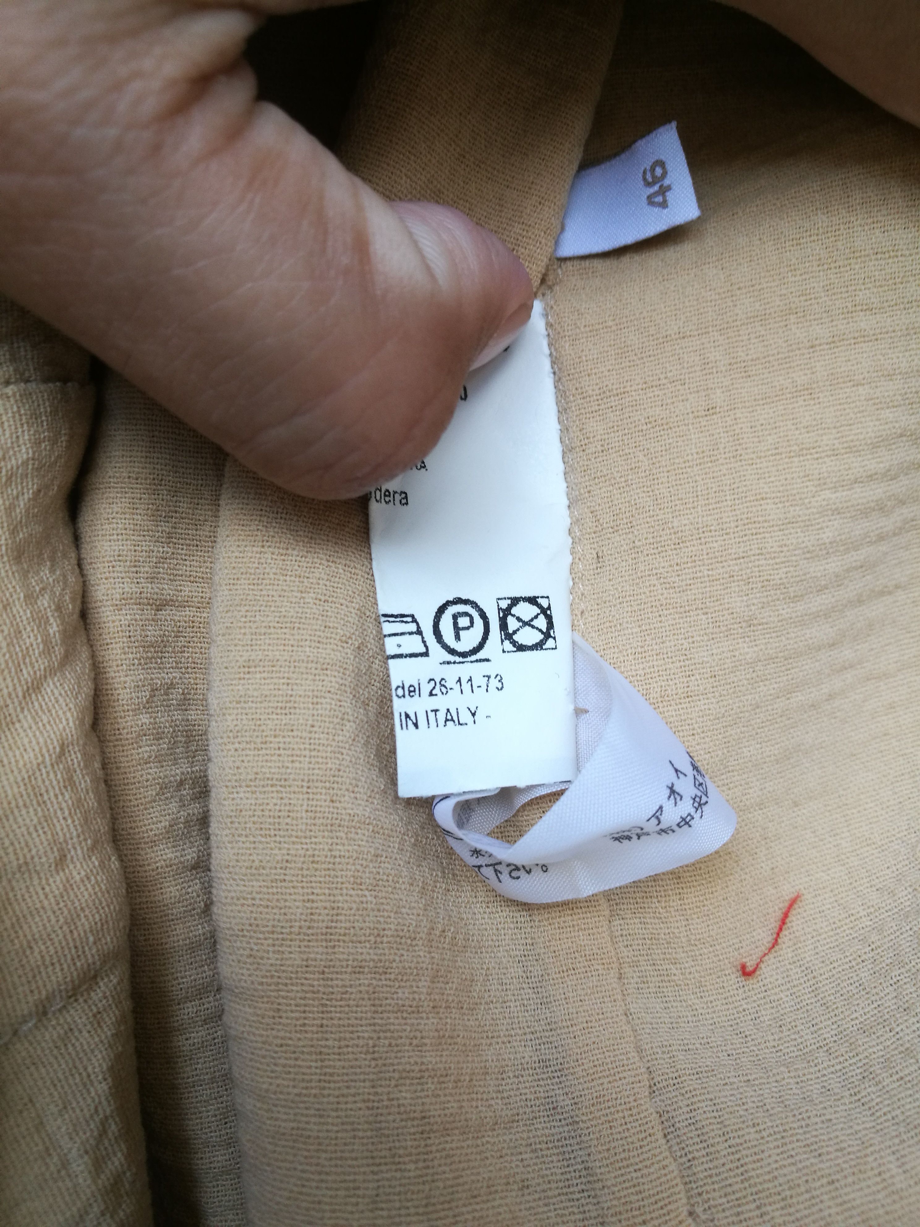 Herno × Vintage Herno luxury silk custom dark brown Size US S / EU 44-46 / 1 - 6 Thumbnail