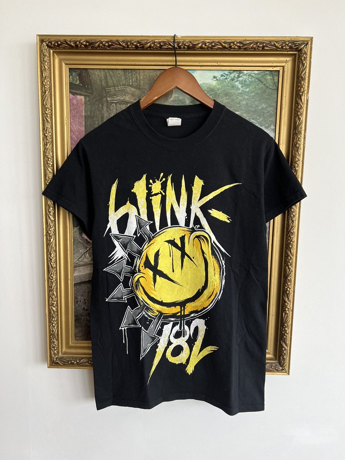 Band Tees Vintage 2000s Blink-182 Black Tee (Green Day Sum 41) Size US S / EU 44-46 / 1 - 1 Thumbnail