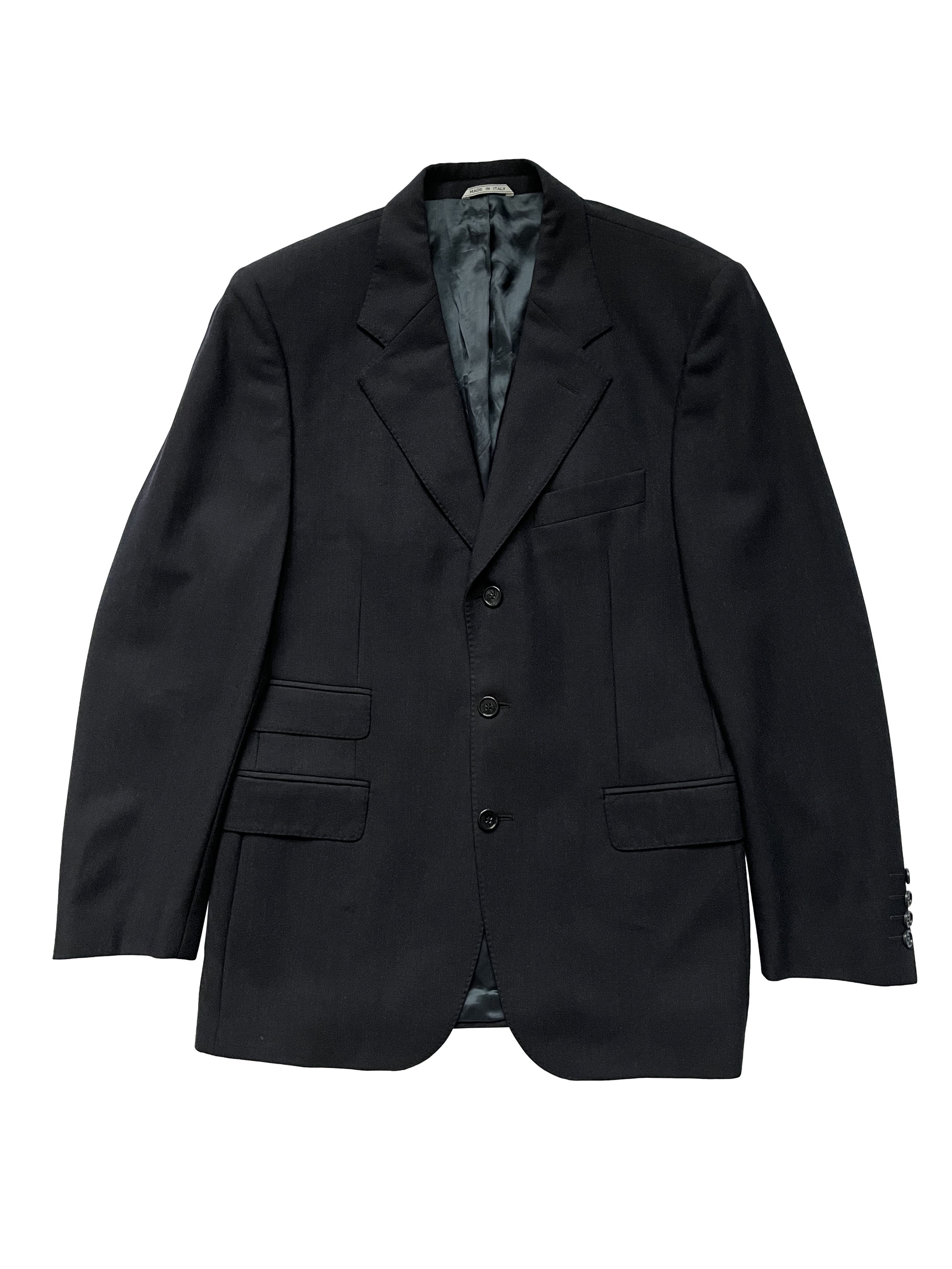 Alexander McQueen ⚡️QUICK SALE⚡️1990s' Alexander McQueen Black Blazer Jacket Size US M / EU 48-50 / 2 - 1 Thumbnail