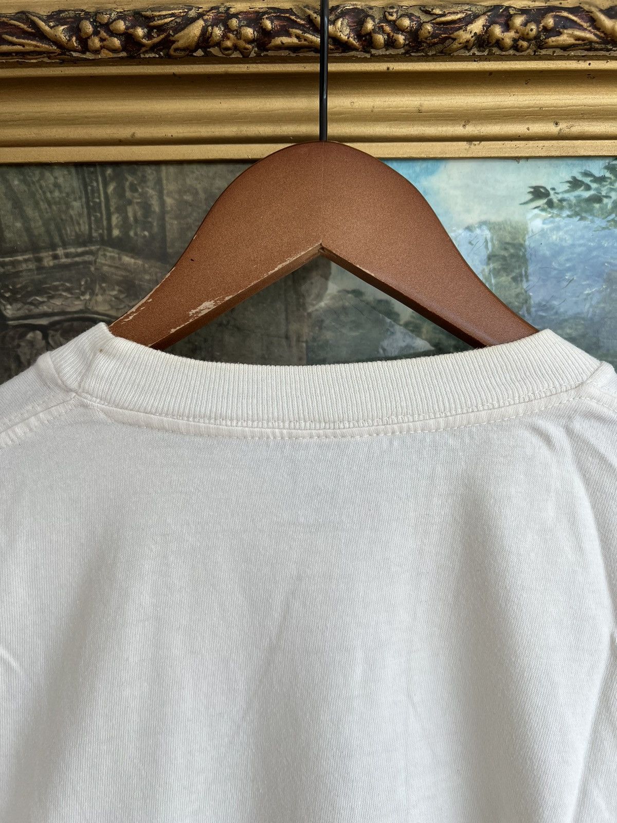 Band Tees Vintage 90s Harlequin Kolibri Trochilidae Bird White Tee Size US S / EU 44-46 / 1 - 17 Thumbnail