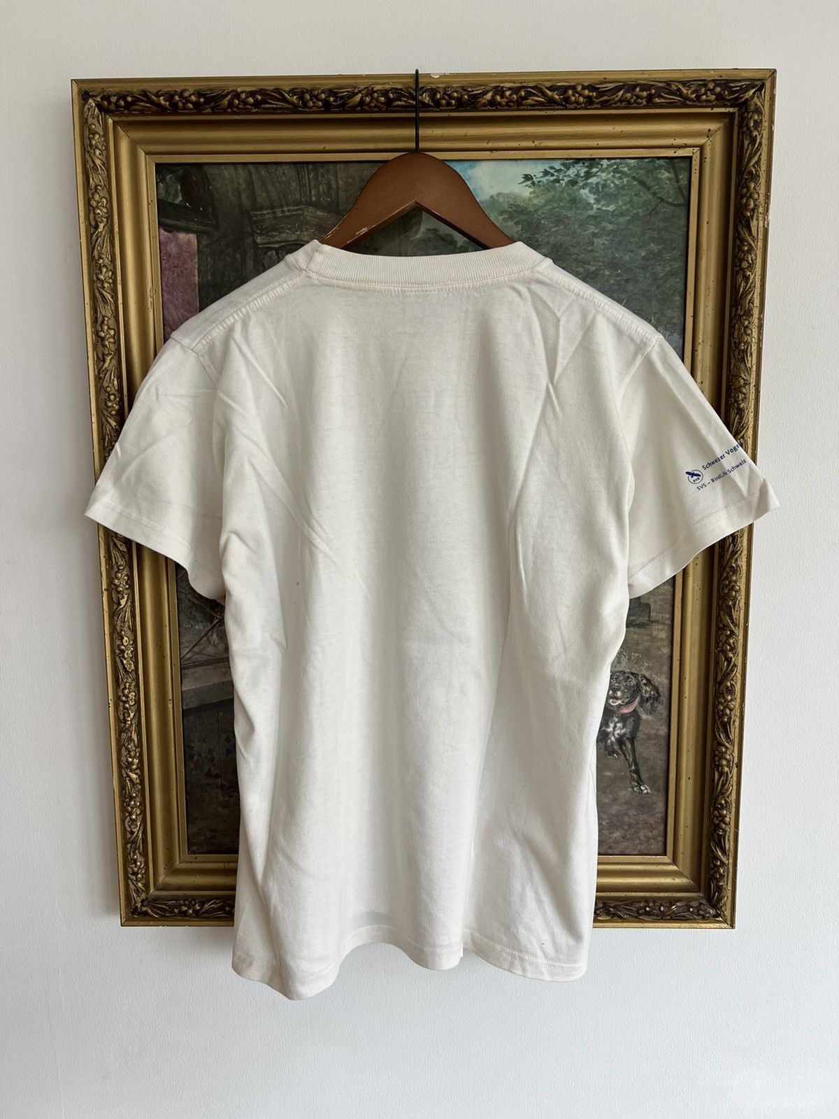 Band Tees Vintage 90s Harlequin Kolibri Trochilidae Bird White Tee Size US S / EU 44-46 / 1 - 2 Thumbnail