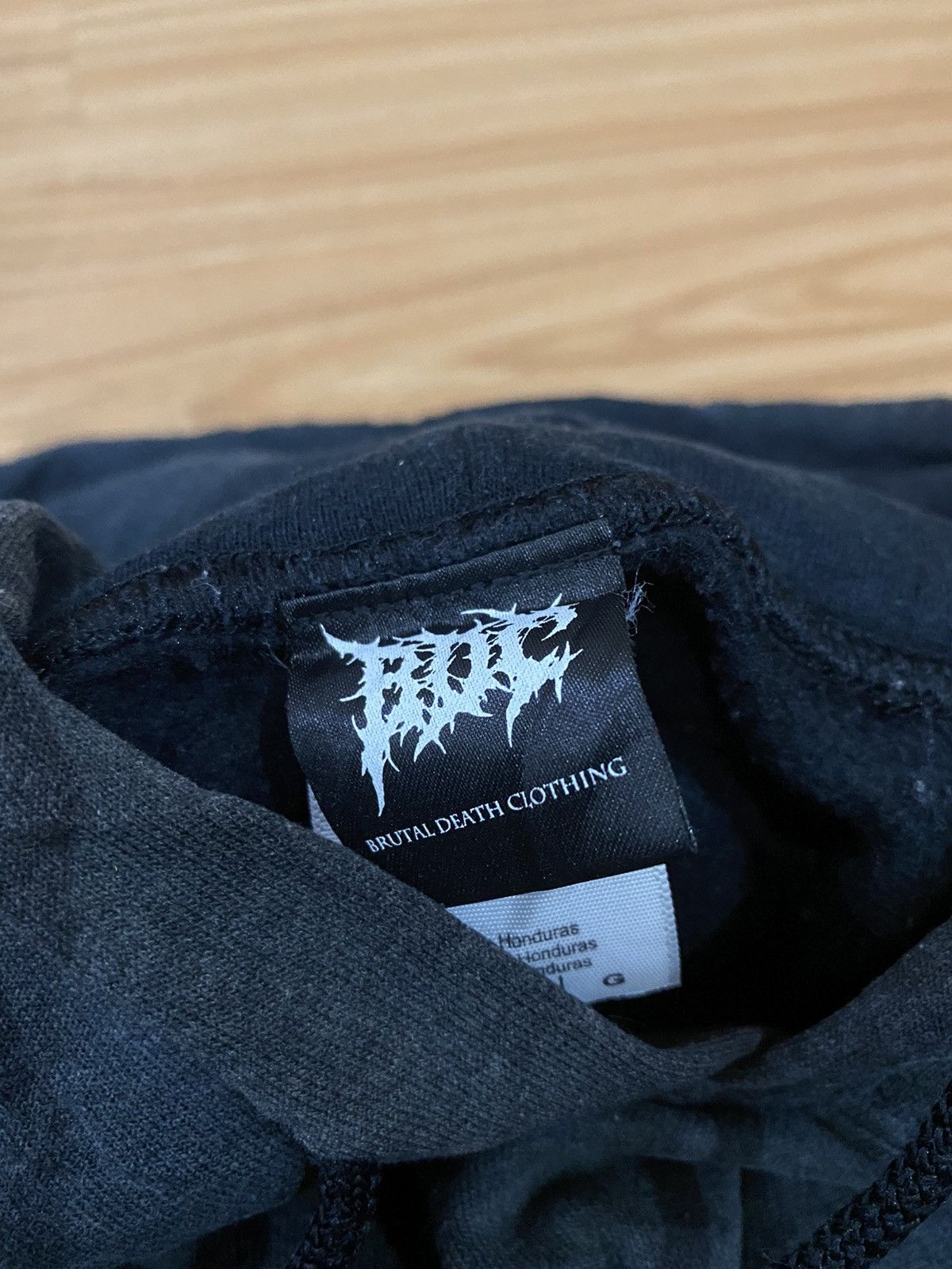 Other BRUTAL DEATH CLOTHING PENTAGRAM MEN’S BLACK HODDIES Size US L / EU 52-54 / 3 - 10 Thumbnail