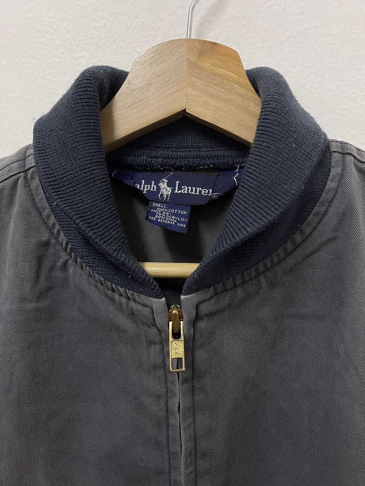 Japanese Brand × Ralph Lauren × Vintage Vintage Ralph Lauren Mini Logo Zipper Jacket Size US M / EU 48-50 / 2 - 4 Thumbnail