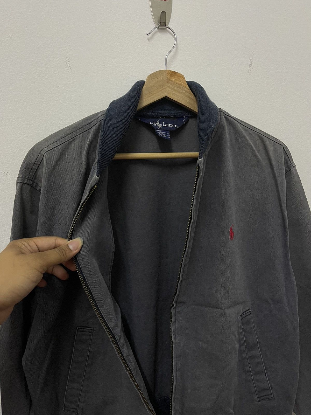 Japanese Brand × Ralph Lauren × Vintage Vintage Ralph Lauren Mini Logo Zipper Jacket Size US M / EU 48-50 / 2 - 5 Thumbnail