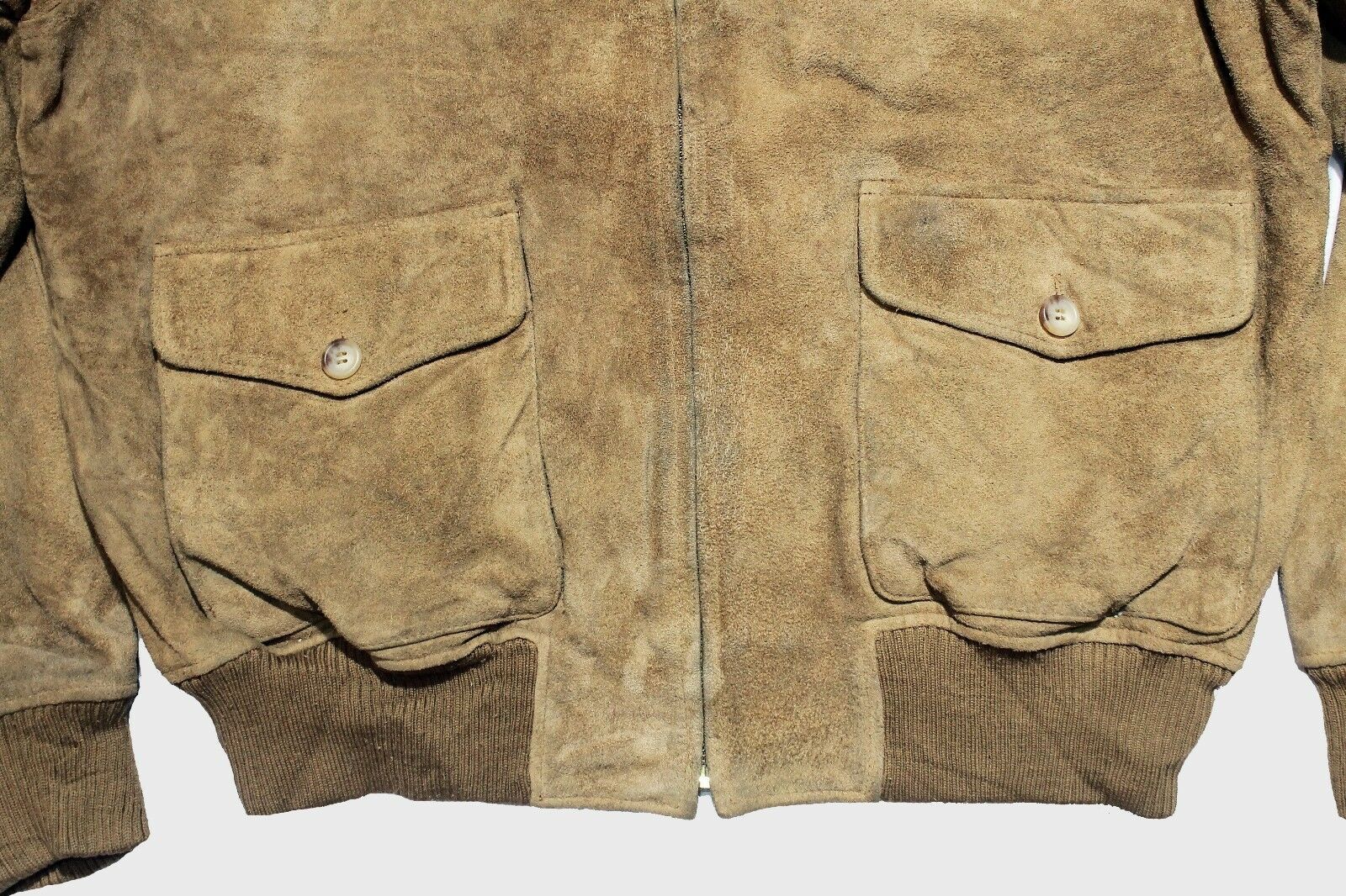 Polo Ralph Lauren × Vintage Polo Country Ralph Lauren Suede Leather Jacket Size US L / EU 52-54 / 3 - 4 Thumbnail