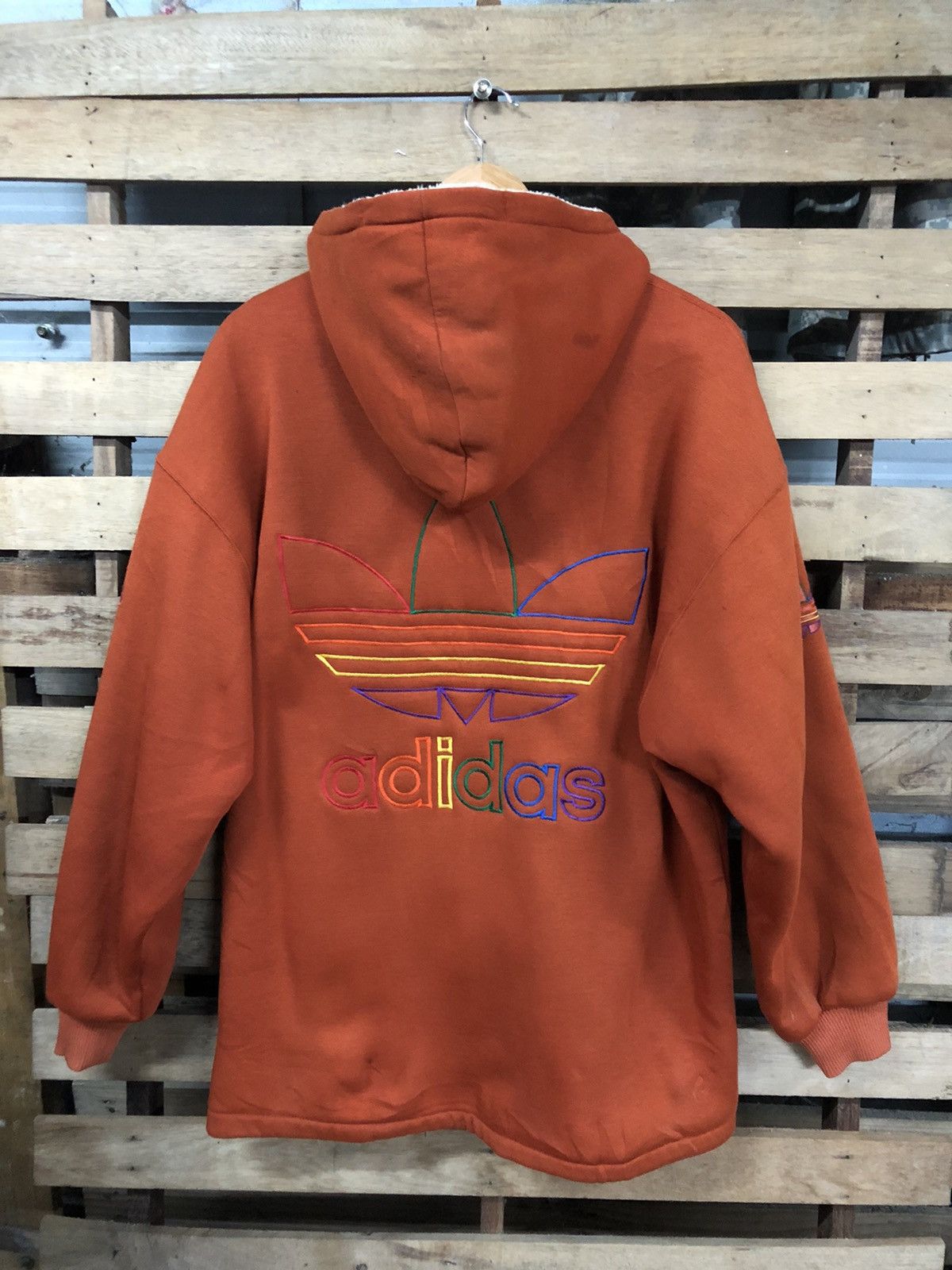 Adidas × Descente Vintage 90s Adidas X Descente Big Logo Sweatshirt Size US M / EU 48-50 / 2 - 2 Thumbnail