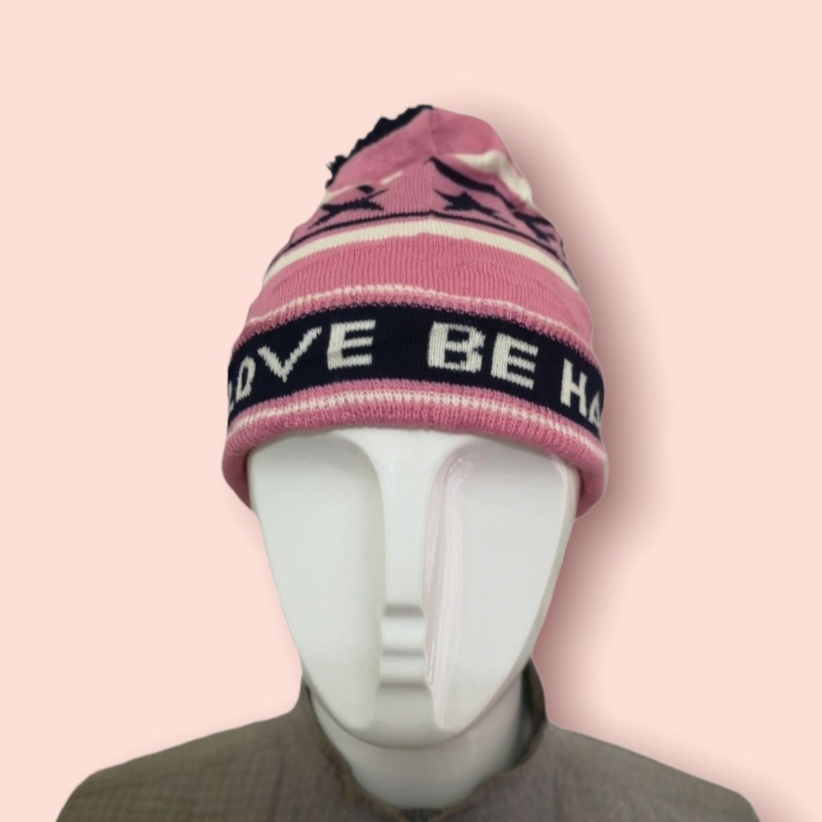 Fiorucci VINTAGE FIORUCCI CUFFED POM BEANIE Size ONE SIZE - 5 Thumbnail