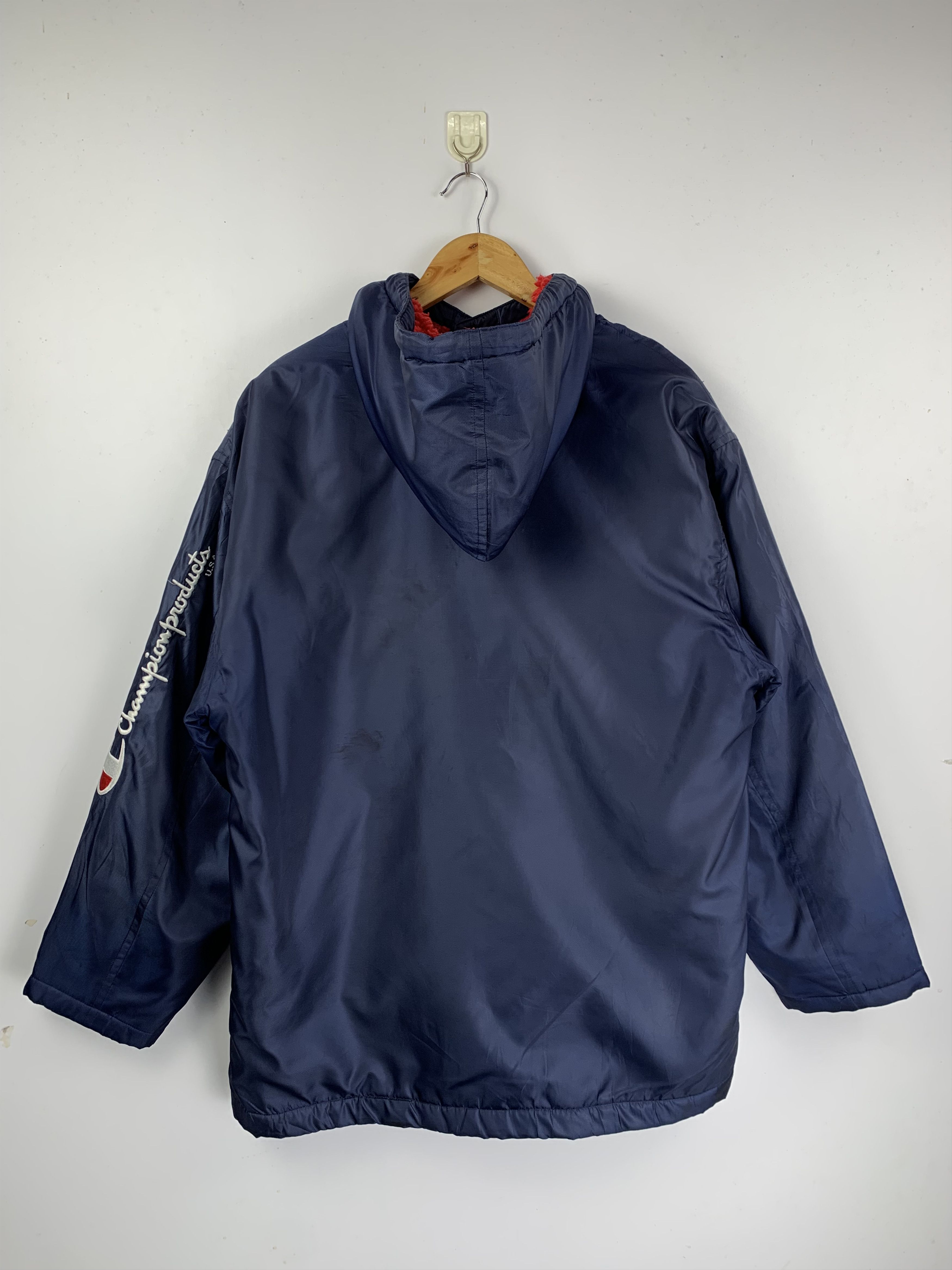 Champion Vintage CHAMPION Hoodie Button Up Sportwear Jacket Size US L / EU 52-54 / 3 - 5 Thumbnail