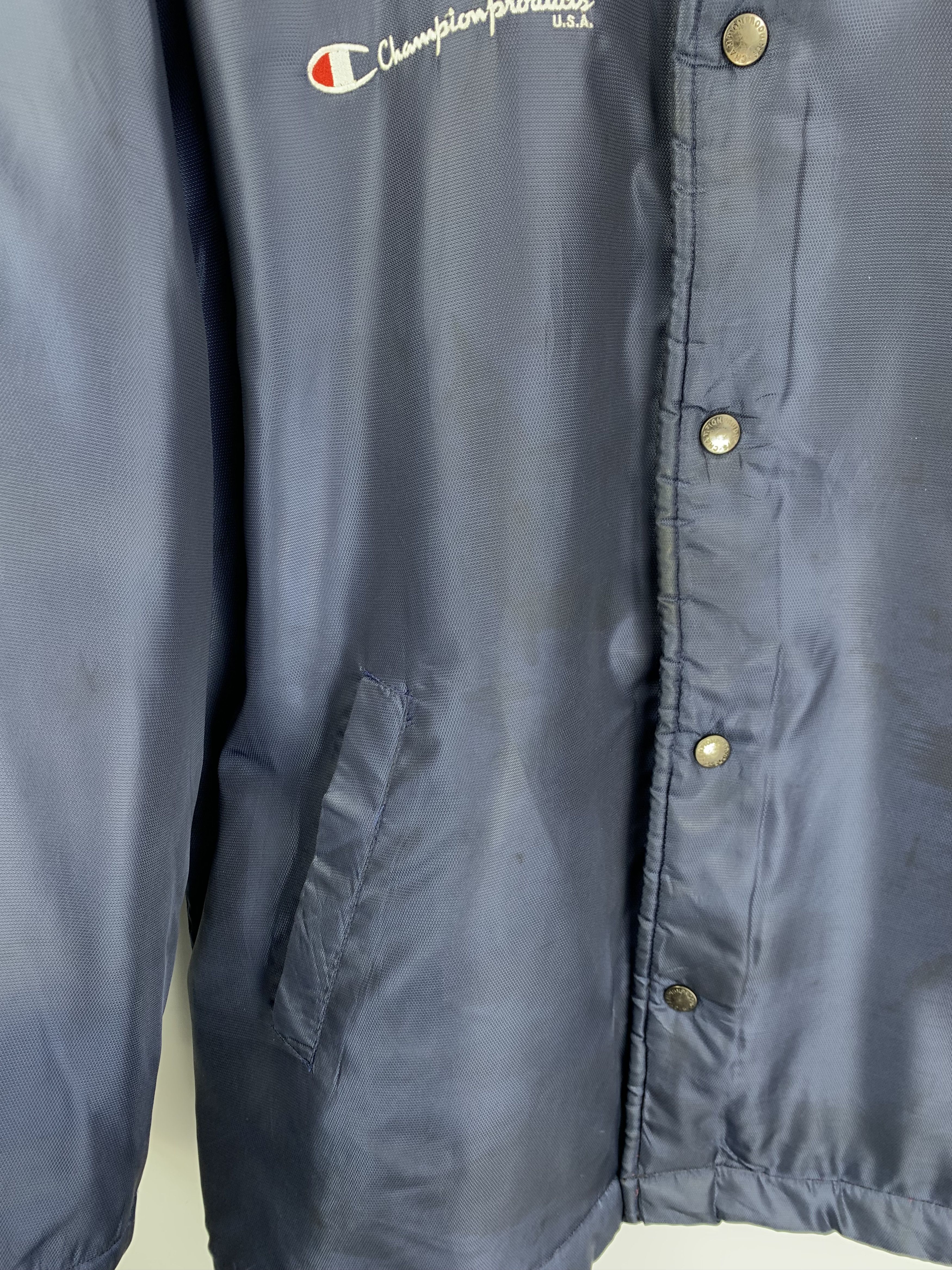 Champion Vintage CHAMPION Hoodie Button Up Sportwear Jacket Size US L / EU 52-54 / 3 - 8 Thumbnail