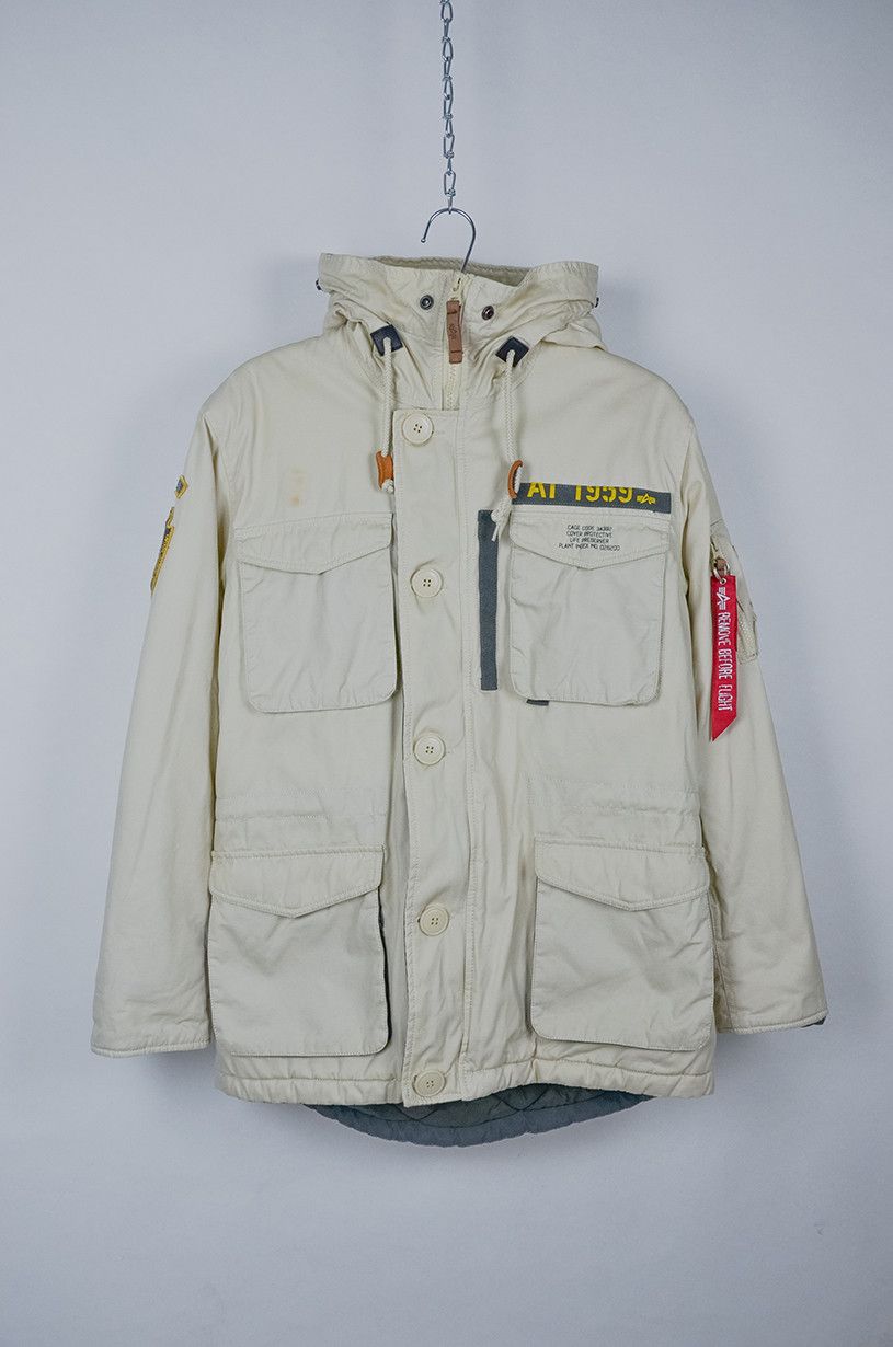 Alpha Industries × Vintage ALPHA INDUSTRIES Mountain Parka Uomo Size US S / EU 44-46 / 1 - 1 Thumbnail