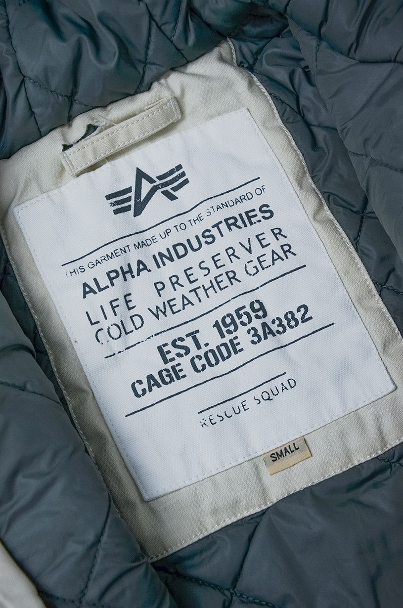 Alpha Industries × Vintage ALPHA INDUSTRIES Mountain Parka Uomo Size US S / EU 44-46 / 1 - 11 Thumbnail
