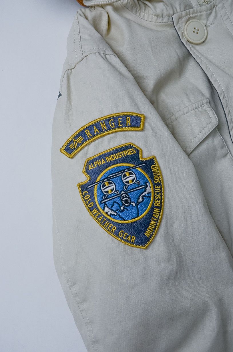 Alpha Industries × Vintage ALPHA INDUSTRIES Mountain Parka Uomo Size US S / EU 44-46 / 1 - 6 Thumbnail
