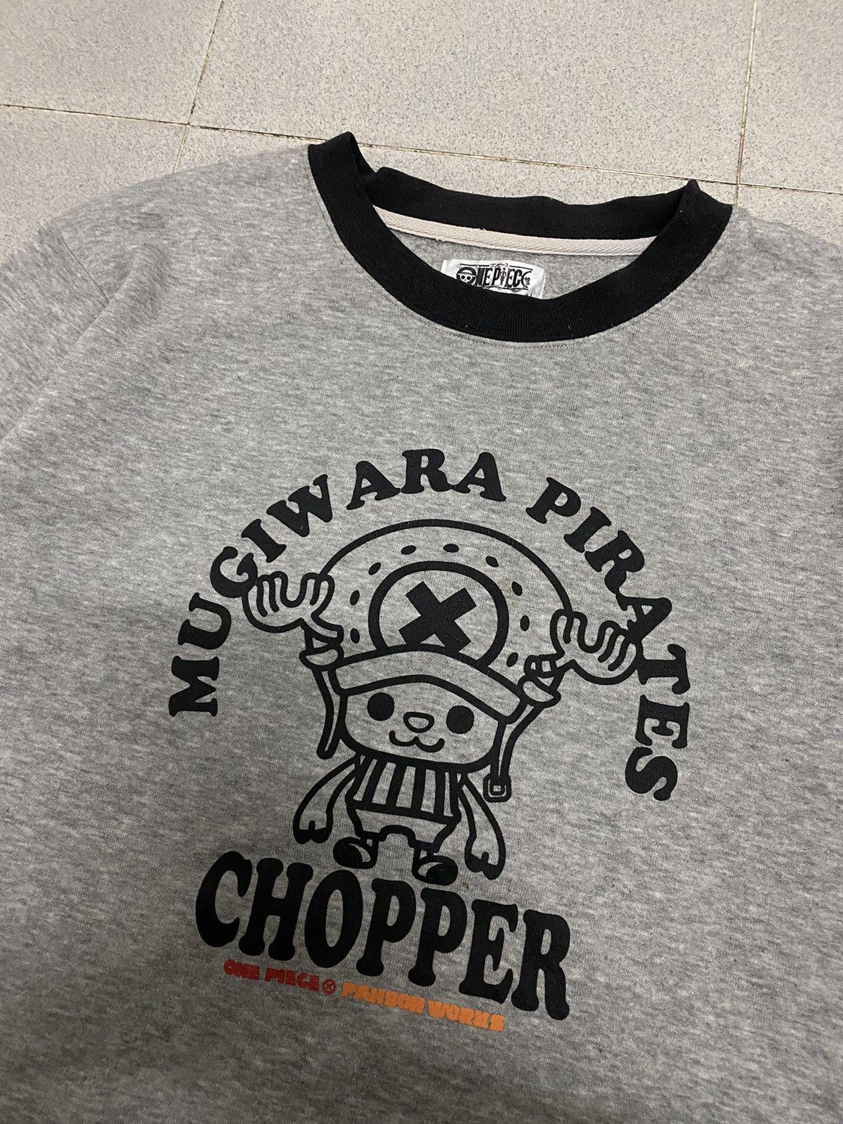 Anime × Cartoon Network × Vintage Offer‼️Vintage Onepiece Pirates Chopper Anime Sweatshirt Size US L / EU 52-54 / 3 - 2 Thumbnail