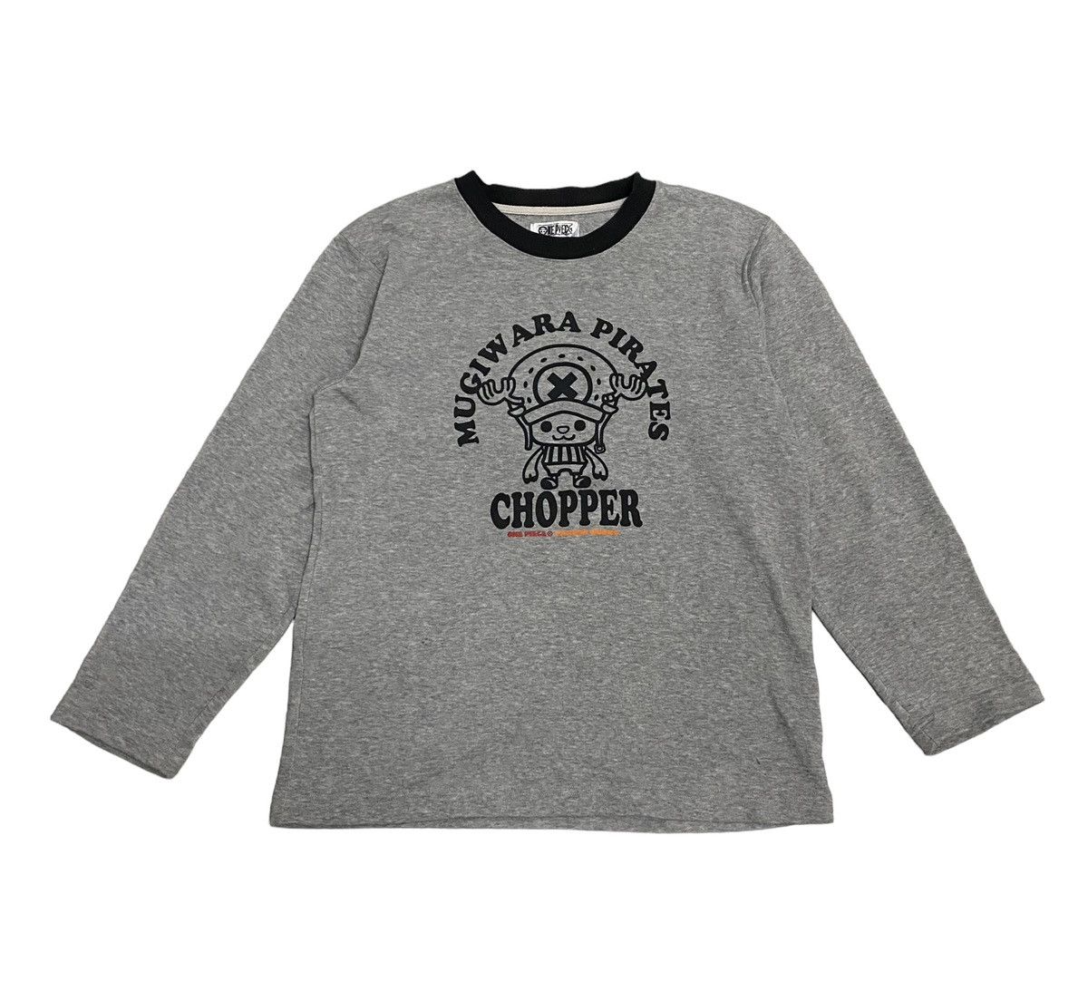 Anime × Cartoon Network × Vintage Offer‼️Vintage Onepiece Pirates Chopper Anime Sweatshirt Size US L / EU 52-54 / 3 - 1 Thumbnail