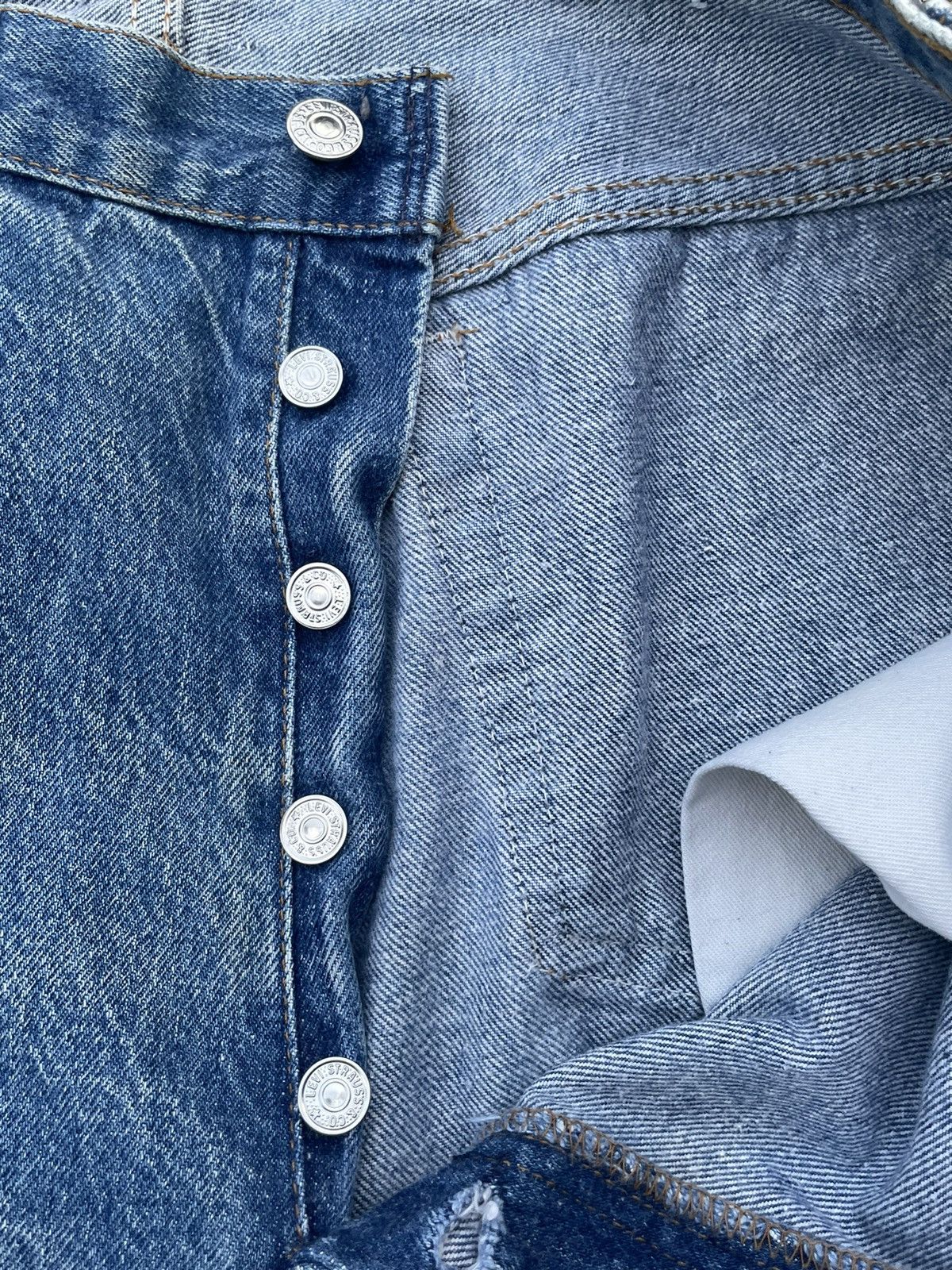 Levi's Vintage Levi’s 501 e 1987 Usa Aging Stone Wash Denim Size US 36 / EU 52 - 17 Thumbnail