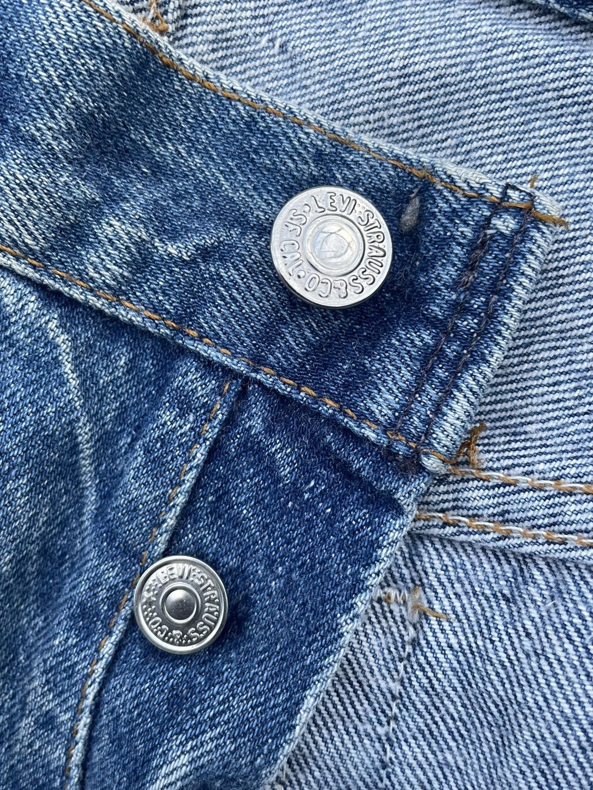 Levi's Vintage Levi’s 501 e 1987 Usa Aging Stone Wash Denim Size US 36 / EU 52 - 16 Thumbnail