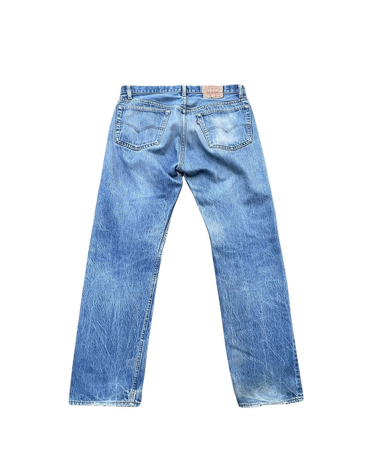 Levi's Vintage Levi’s 501 e 1987 Usa Aging Stone Wash Denim Size US 36 / EU 52 - 6 Thumbnail