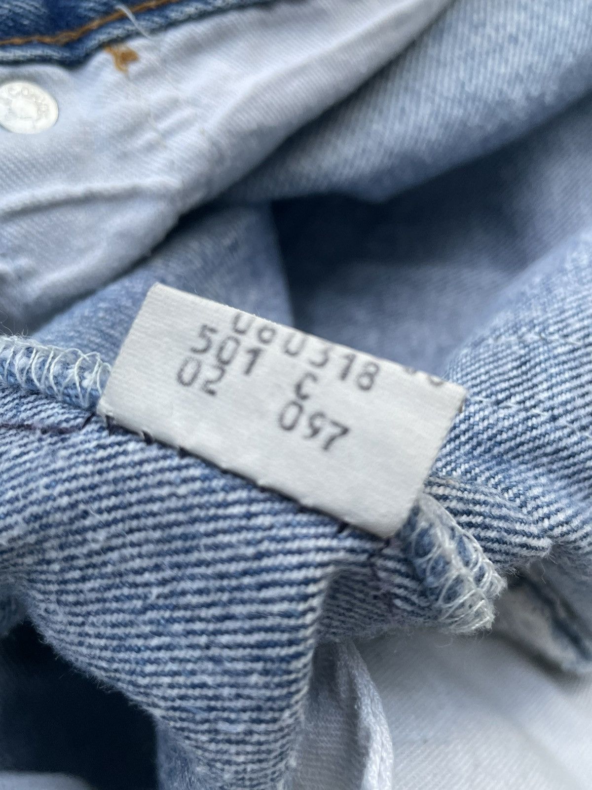 Levi's Vintage Levi’s 501 e 1987 Usa Aging Stone Wash Denim Size US 36 / EU 52 - 11 Thumbnail