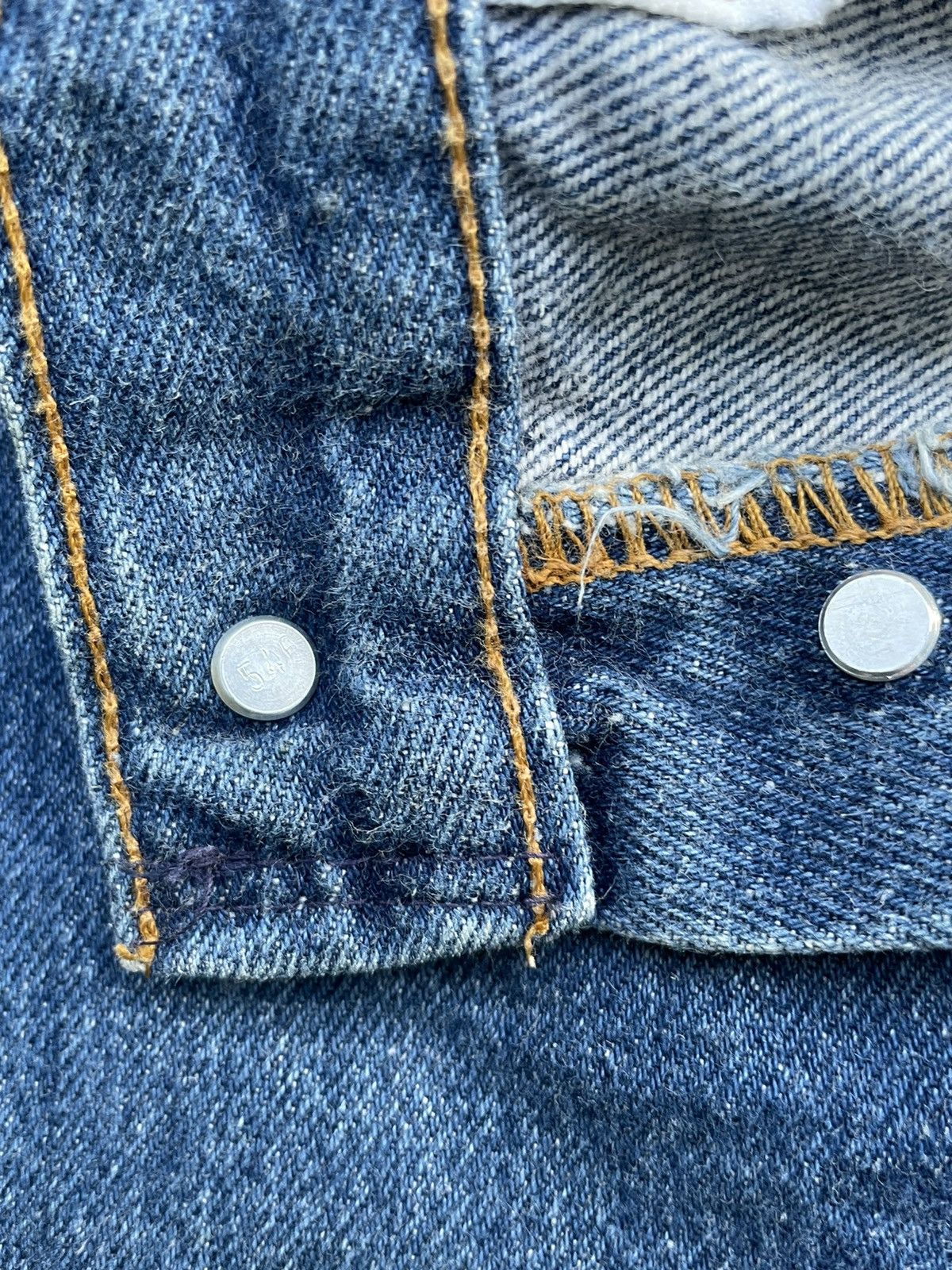 Levi's Vintage 1989 Levis 501 XX e Usa Denim Size US 27 - 15 Thumbnail