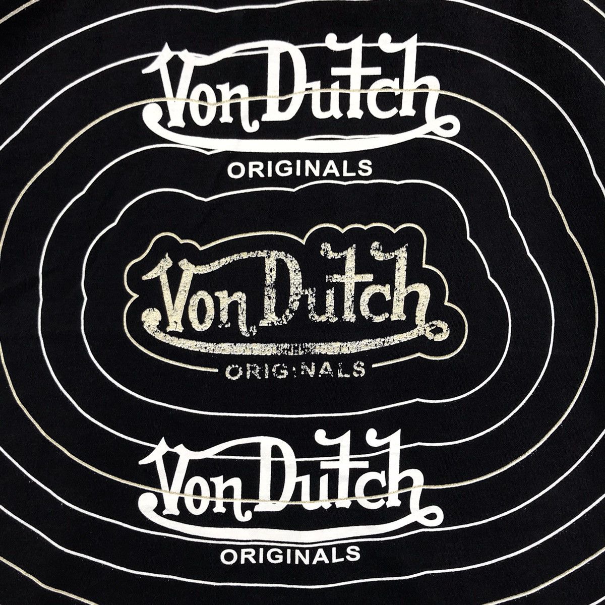 Von Dutch VON DUTCH Kustommade Outlaws Of Speed Black T Shirt Size US S / EU 44-46 / 1 - 3 Thumbnail