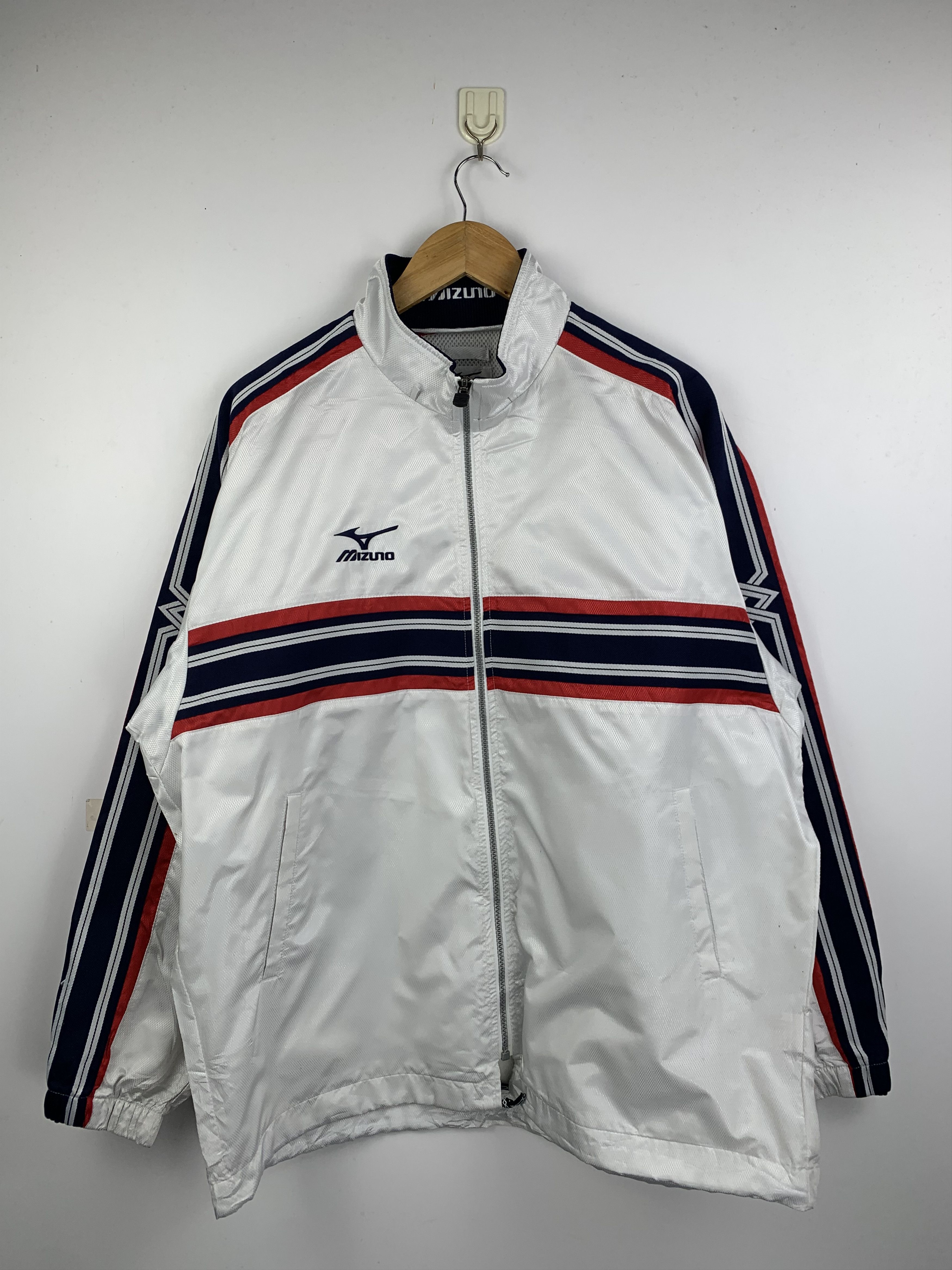 Mizuno Vintage MIZUNO S Tokyo Zip Up Sportwear Light Jacket Size US L / EU 52-54 / 3 - 1 Thumbnail