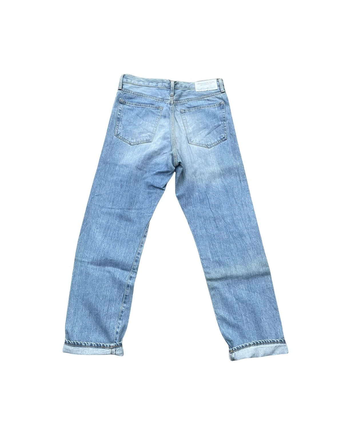Japanese Brand Vintage Dan’s Une Boutique Iena Selvedge Aging Faded Denim Size US 32 / EU 48 - 5 Thumbnail