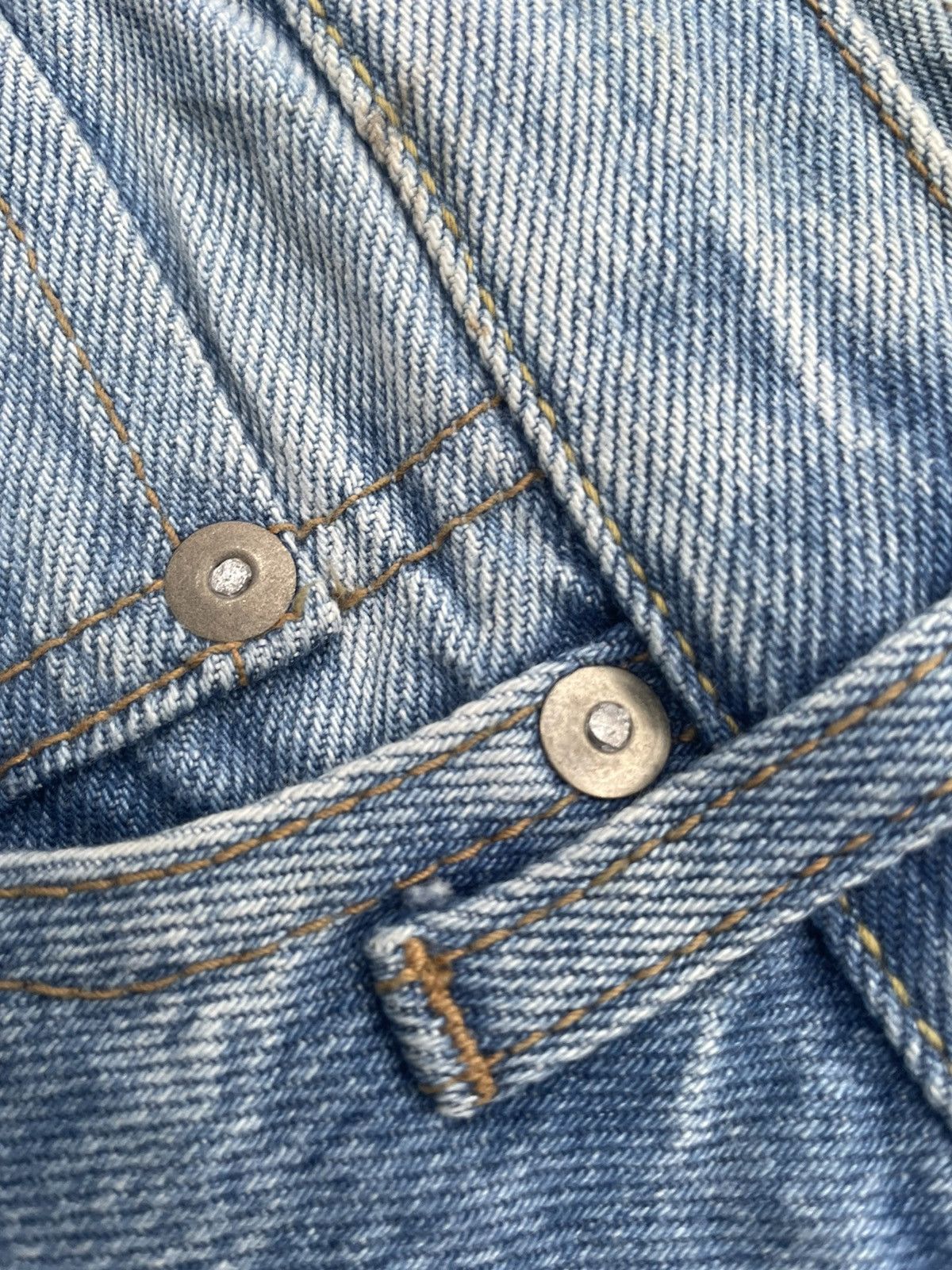 Japanese Brand Vintage Dan’s Une Boutique Iena Selvedge Aging Faded Denim Size US 32 / EU 48 - 17 Thumbnail
