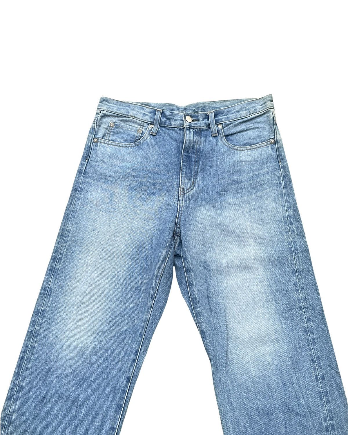 Japanese Brand Vintage Dan’s Une Boutique Iena Selvedge Aging Faded Denim Size US 32 / EU 48 - 3 Thumbnail