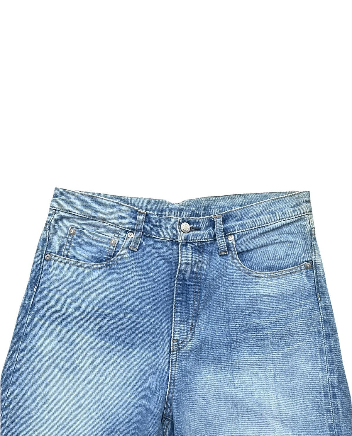 Japanese Brand Vintage Dan’s Une Boutique Iena Selvedge Aging Faded Denim Size US 32 / EU 48 - 4 Thumbnail
