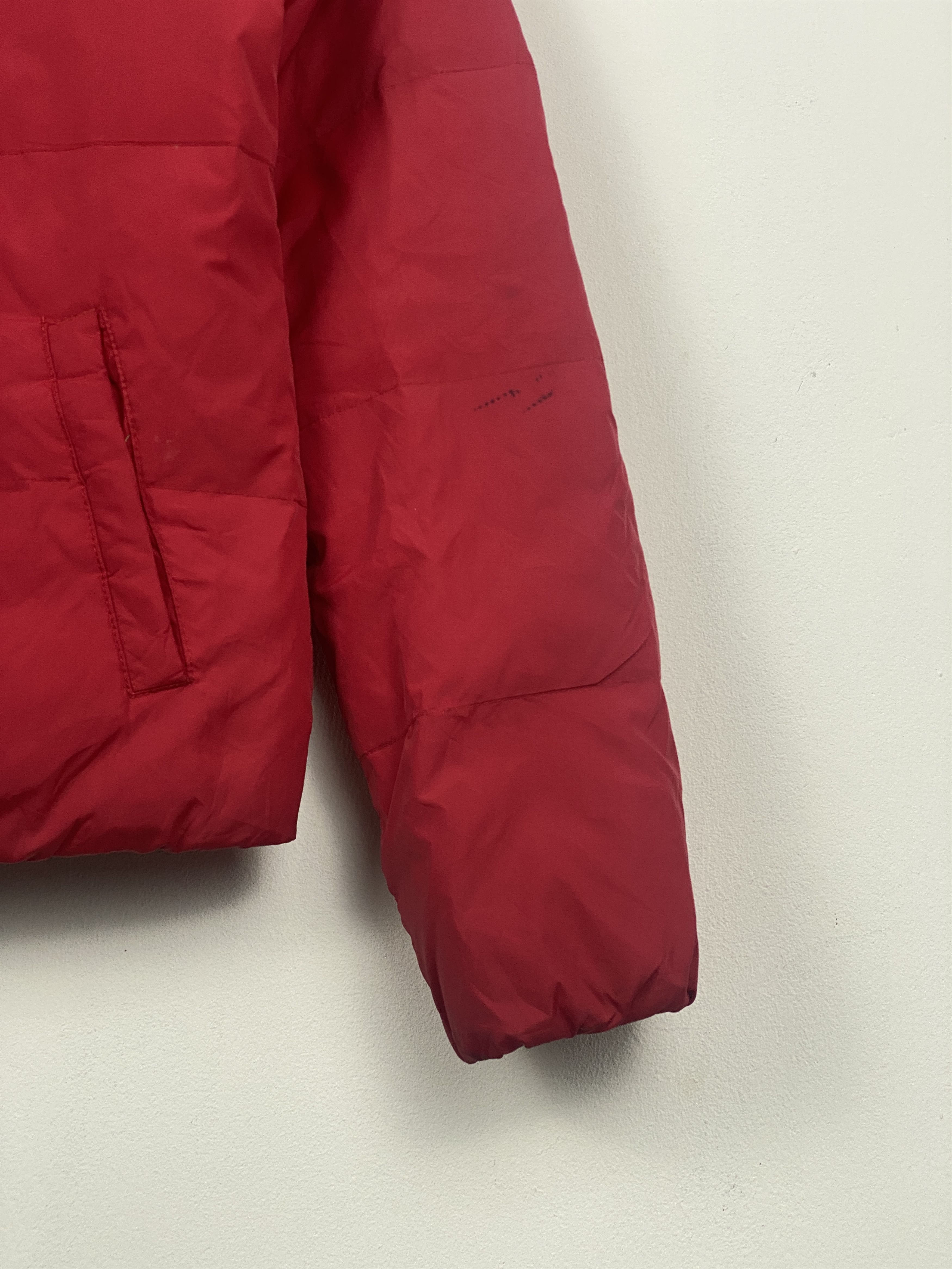 Levi's Vintage 90s Levi`S Hoodie Red Puffer Down Jacket Size US L / EU 52-54 / 3 - 6 Thumbnail