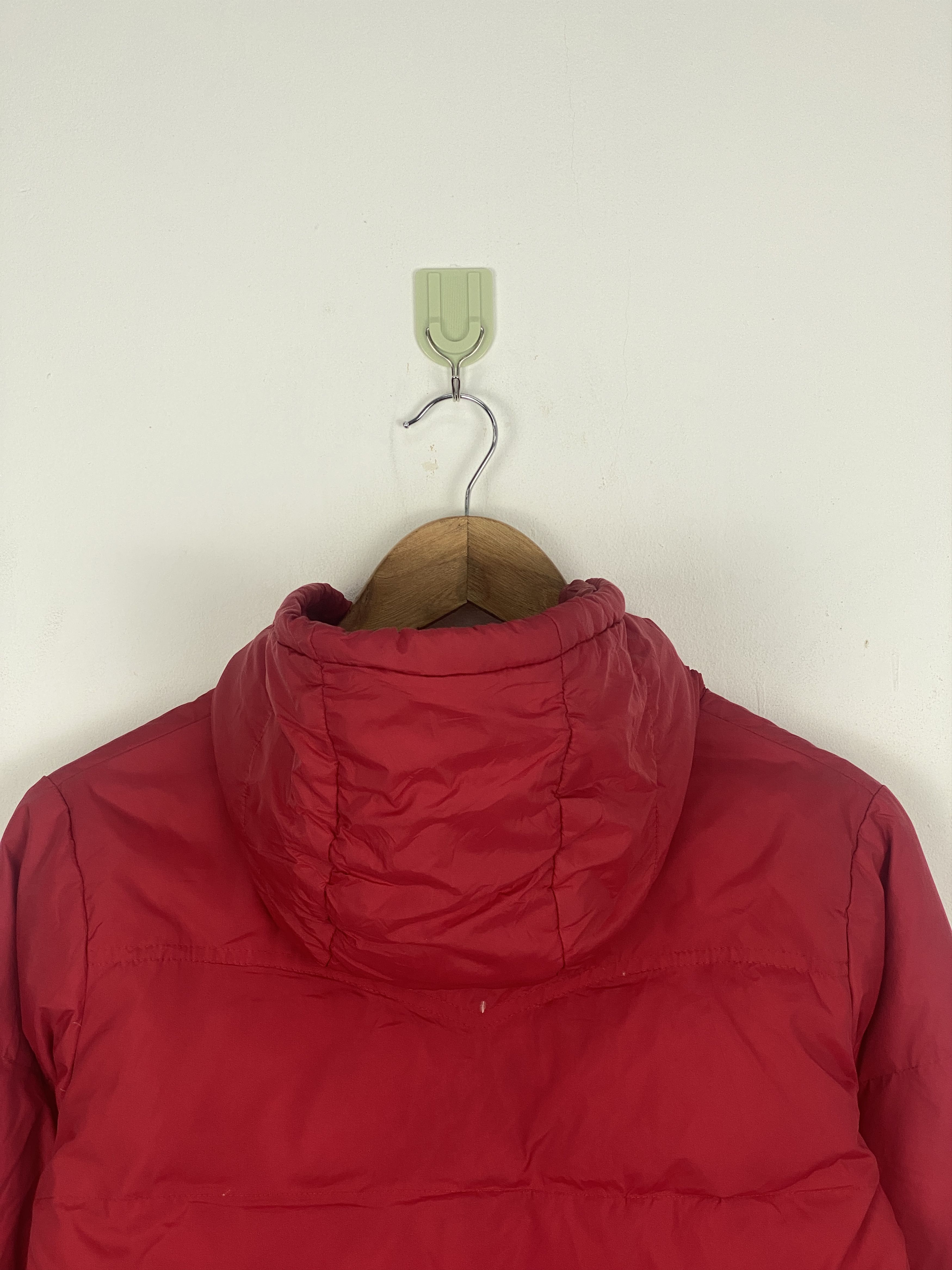 Levi's Vintage 90s Levi`S Hoodie Red Puffer Down Jacket Size US L / EU 52-54 / 3 - 5 Thumbnail