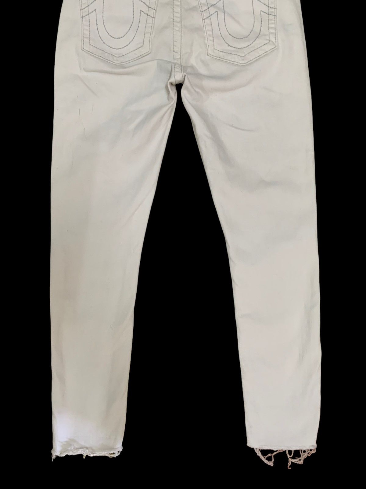 True Religion Vintage Y2K True Religion Frayed Hem Skinny Denim Pants Size 28" / US 6 / IT 42 - 11 Thumbnail