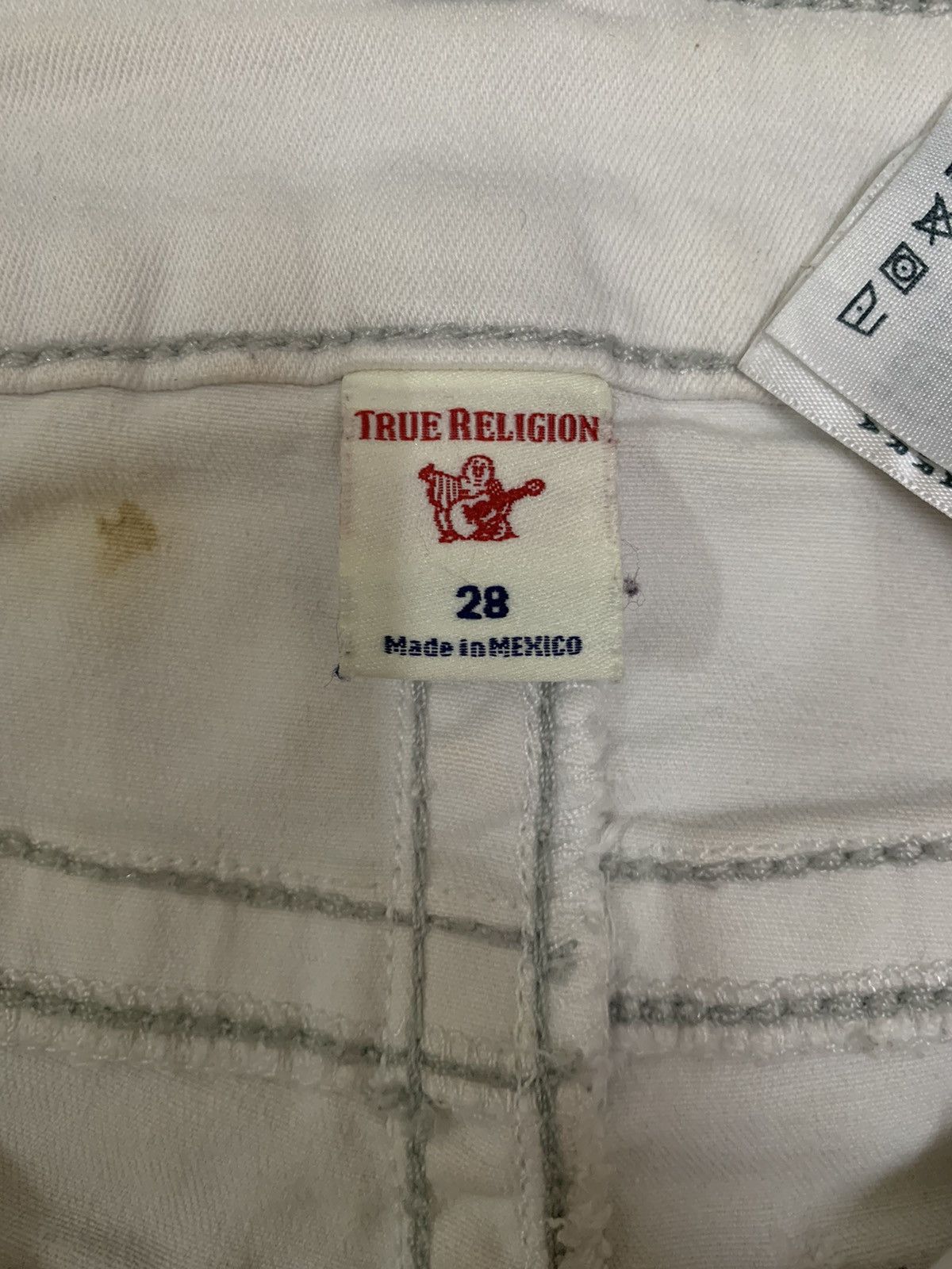 True Religion Vintage Y2K True Religion Frayed Hem Skinny Denim Pants Size 28" / US 6 / IT 42 - 13 Thumbnail