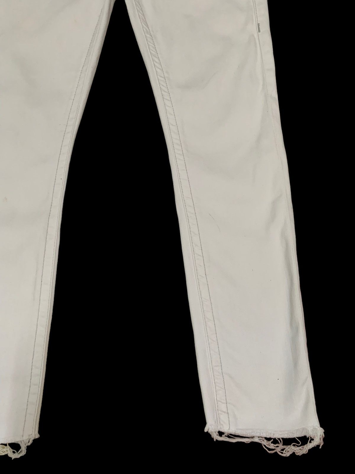 True Religion Vintage Y2K True Religion Frayed Hem Skinny Denim Pants Size 28" / US 6 / IT 42 - 9 Thumbnail